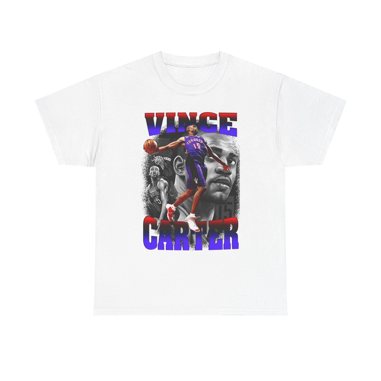 Vince Carter Graphic T Shirt Vintage Dunk Contest Unisex Heavy Cotton Tee