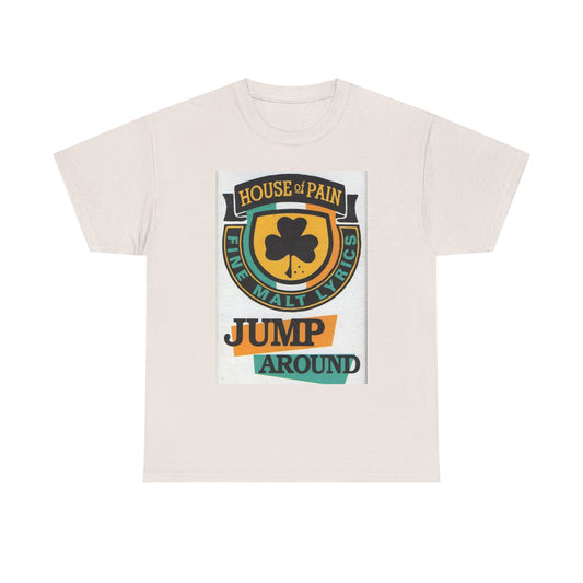 House Of Pain Graphic T Shirt Retro Music Jump Around Unisex Heavy Cotton Tee