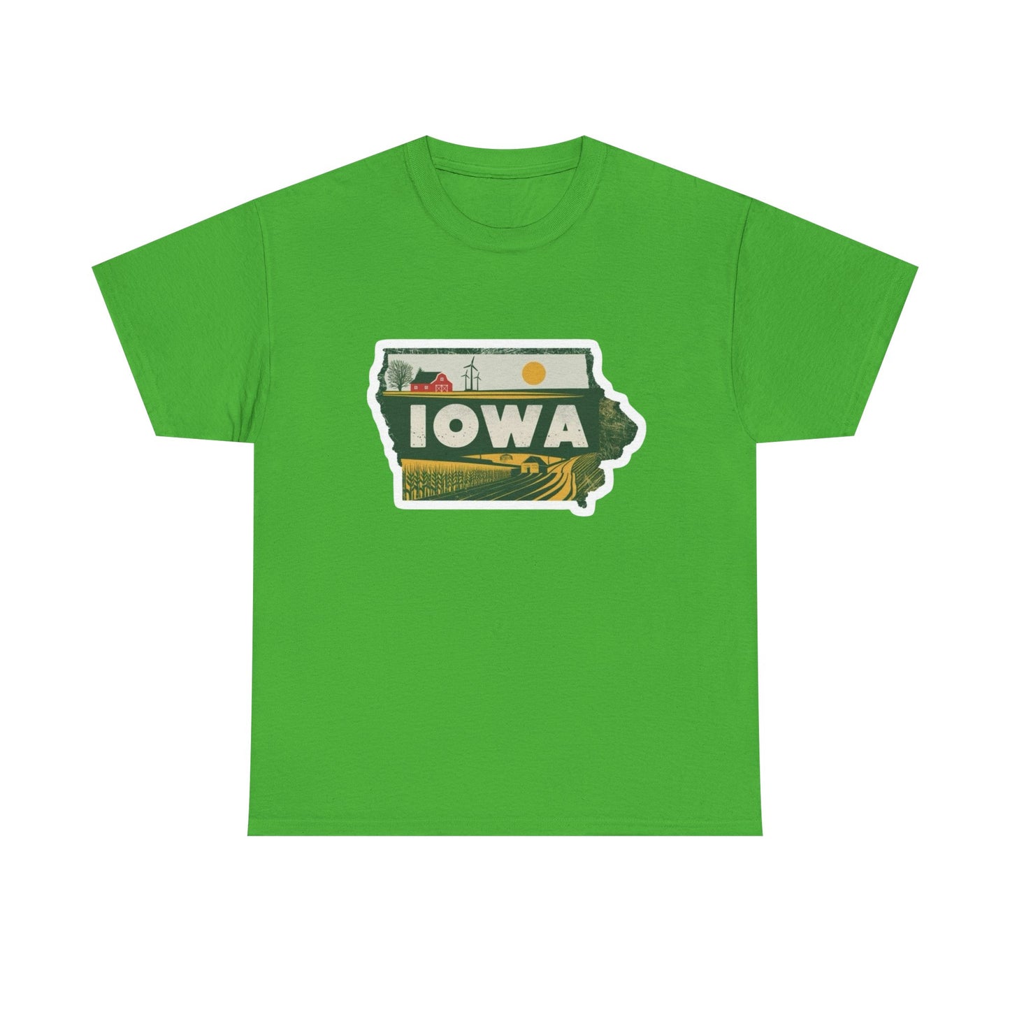 Iowa Farming Graphic T Shirt NEW Adult Tee
