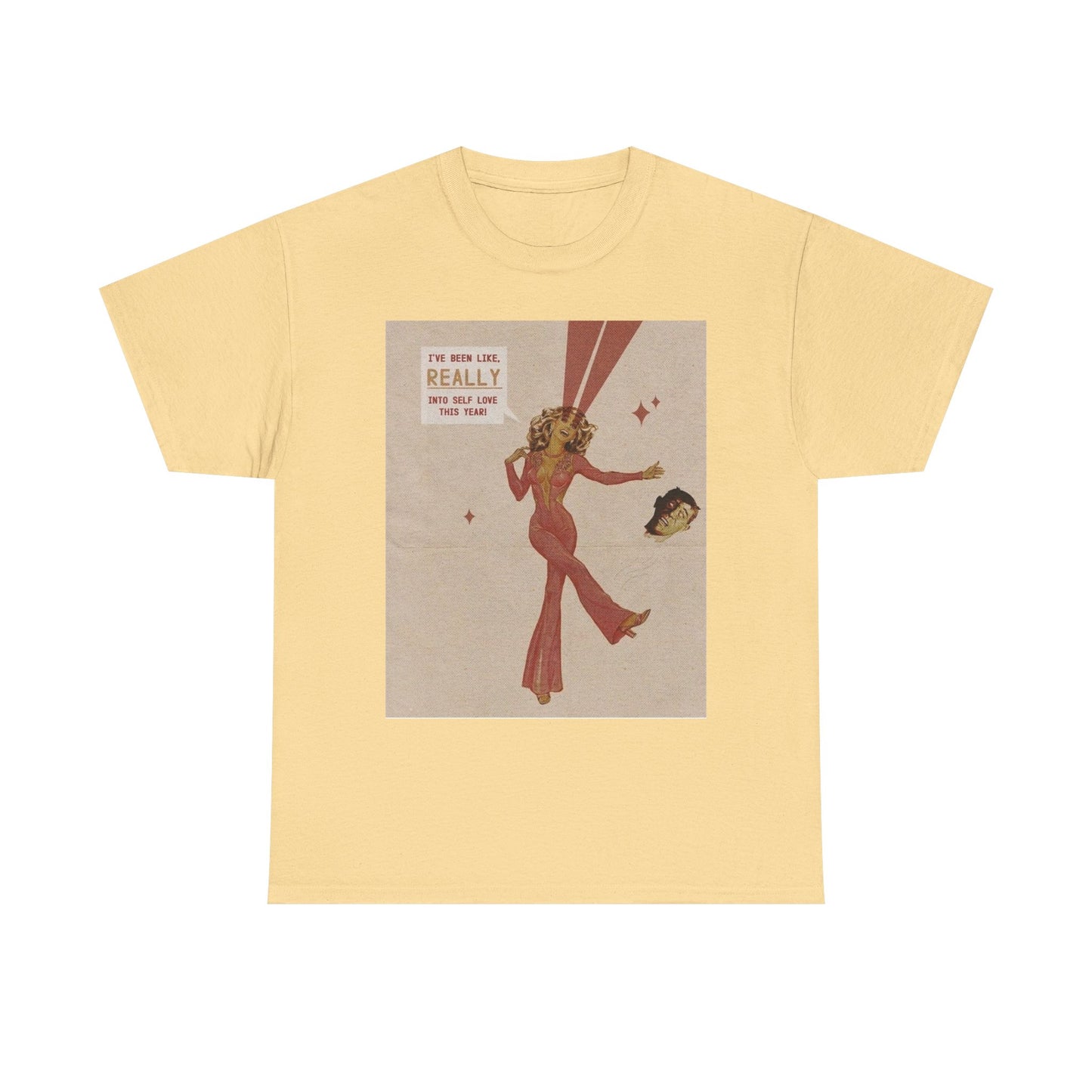 Really Into Myself Graphic T-Shirt Womens Comfy Cotton Tee NEW