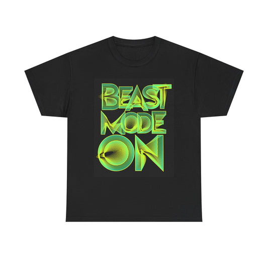 Beast Mode On Graphic T Shirt Brand New Cotton Tee
