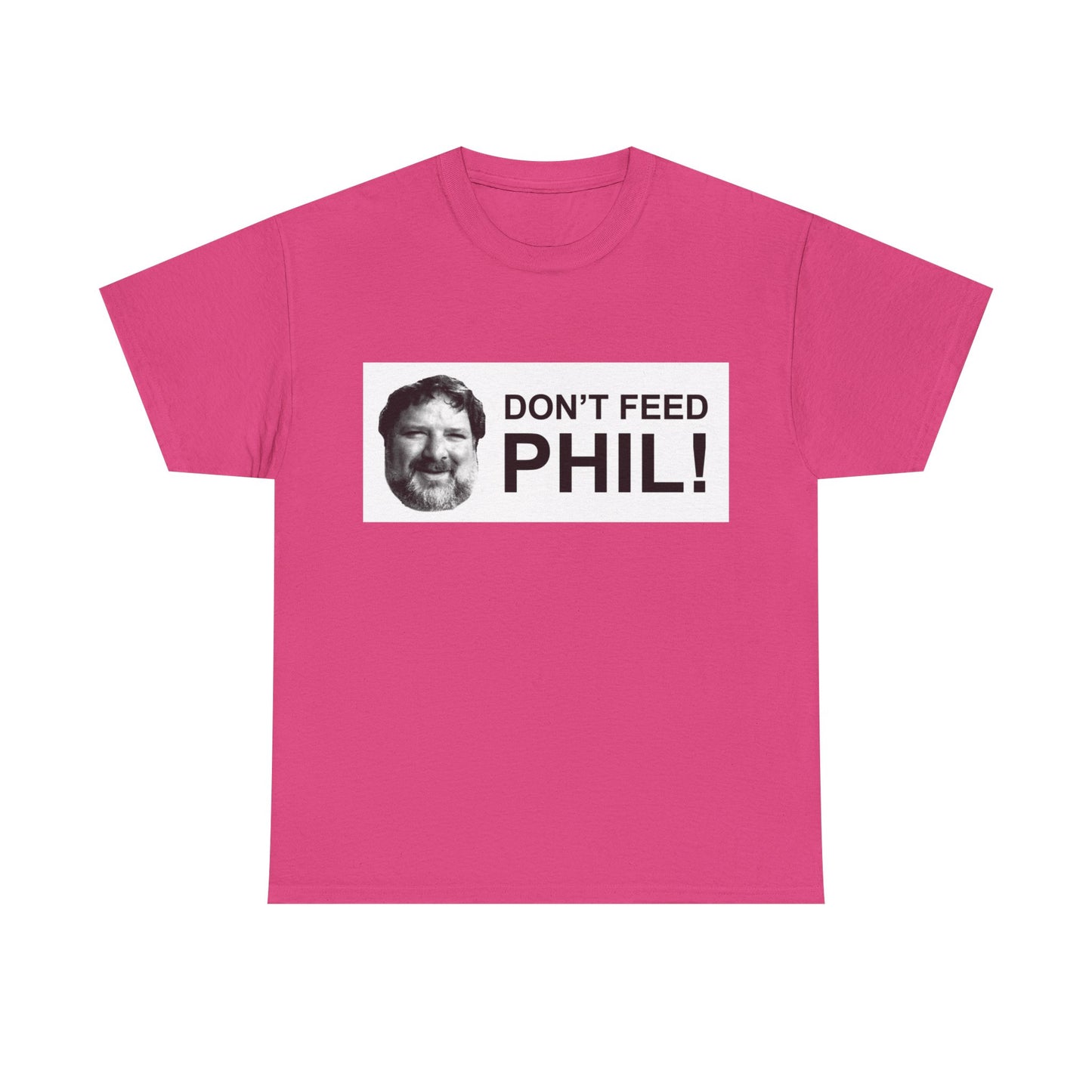 Viva La Bam 90s Don't Feed Phil Graphic T Shirt Unisex Adults NEW