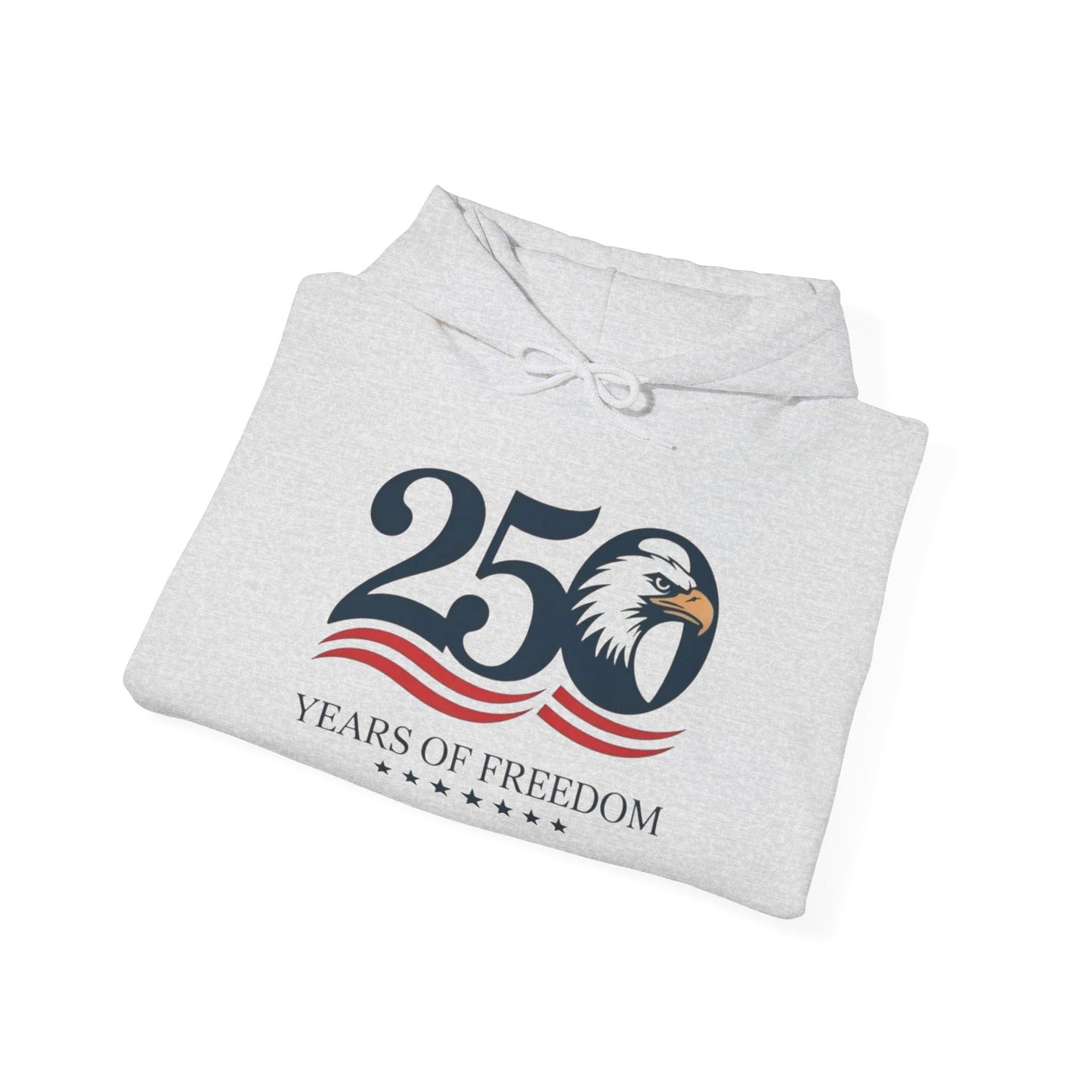 America 250 Years Of Freedom Graphic Hoodie Heavy Blend™ NEW Sweatshirt