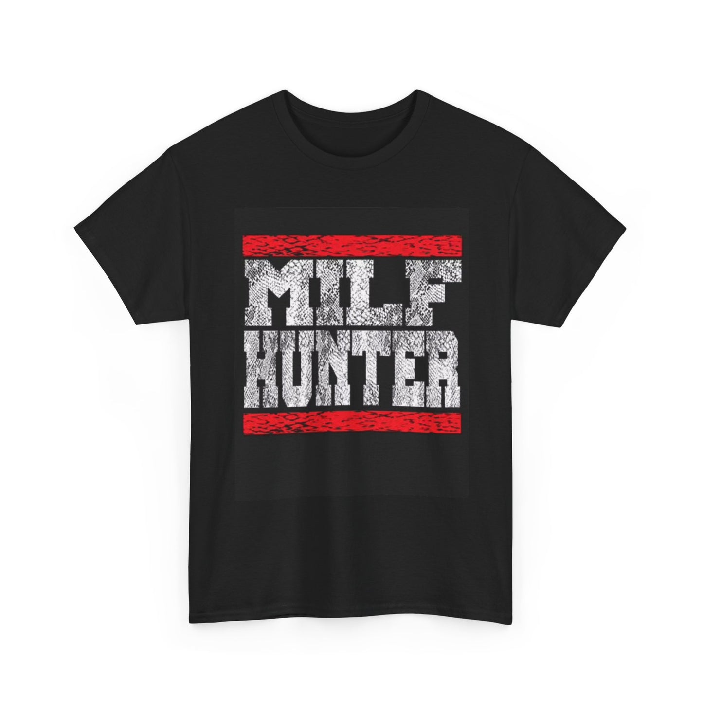 Milf Hunter Graphic T Shirt Retro Funny Jokes Gift Unisex Heavy Cotton Tee