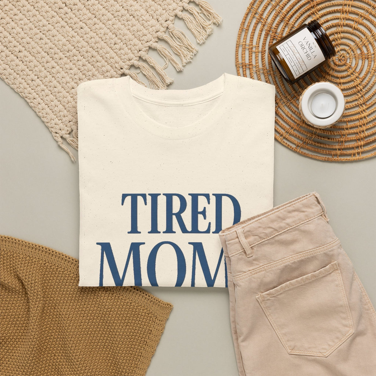 Tired Moms Club T-Shirt | Mom Humor Shirt
