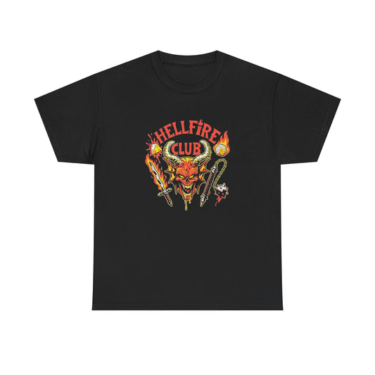 Hellfire Club Graphic T Shirt Unisex Heavy Cotton Tee