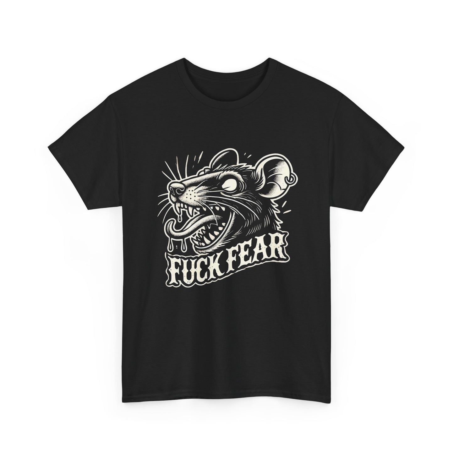 No Fear Graphic T Shirt Unisex Heavy Cotton Tee