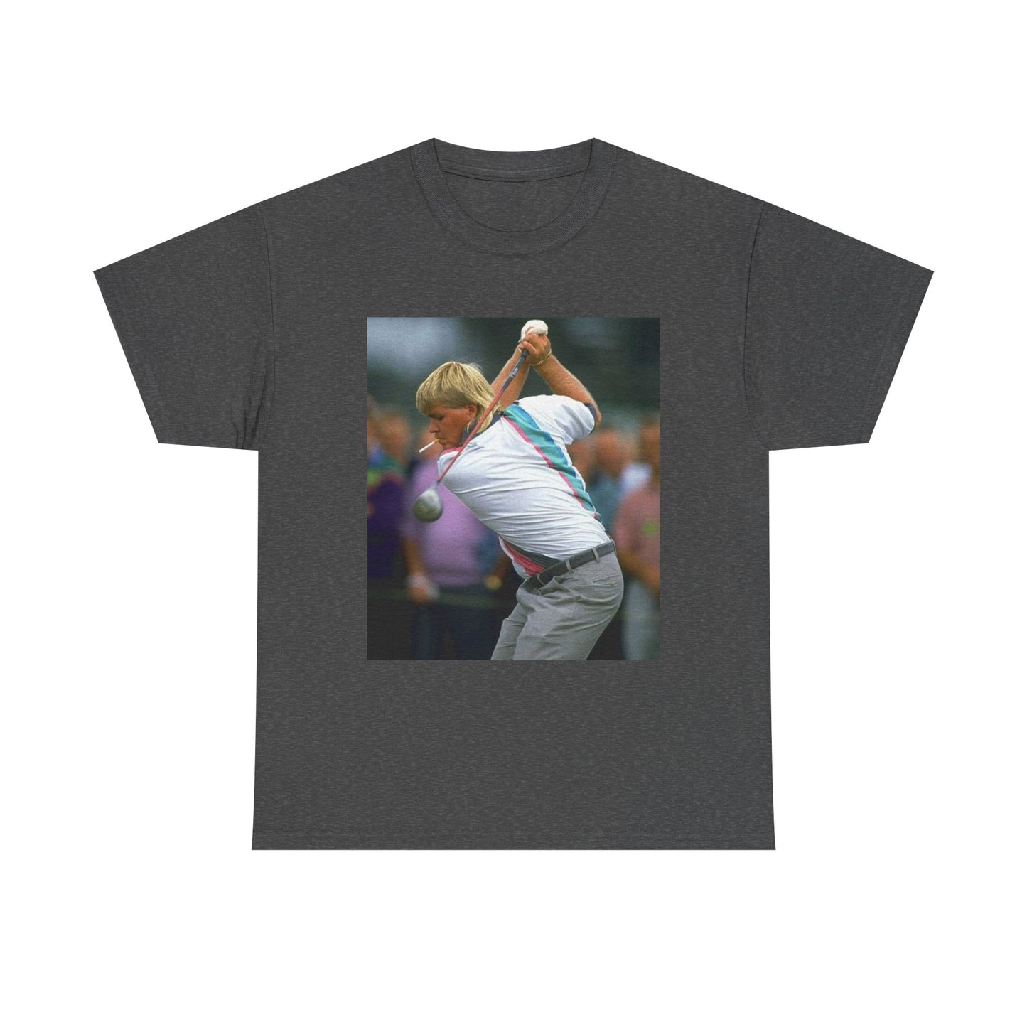 John Daly TShirt Masters golf club Tiger woods Vintage Unisex Heavy Cotton Tee