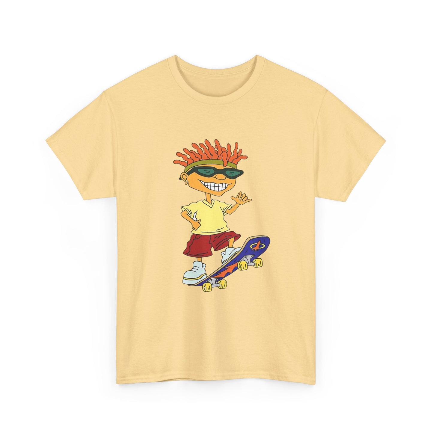 Rocket Power Retro Graphic T Shirt Unisex Heavy Cotton Tee