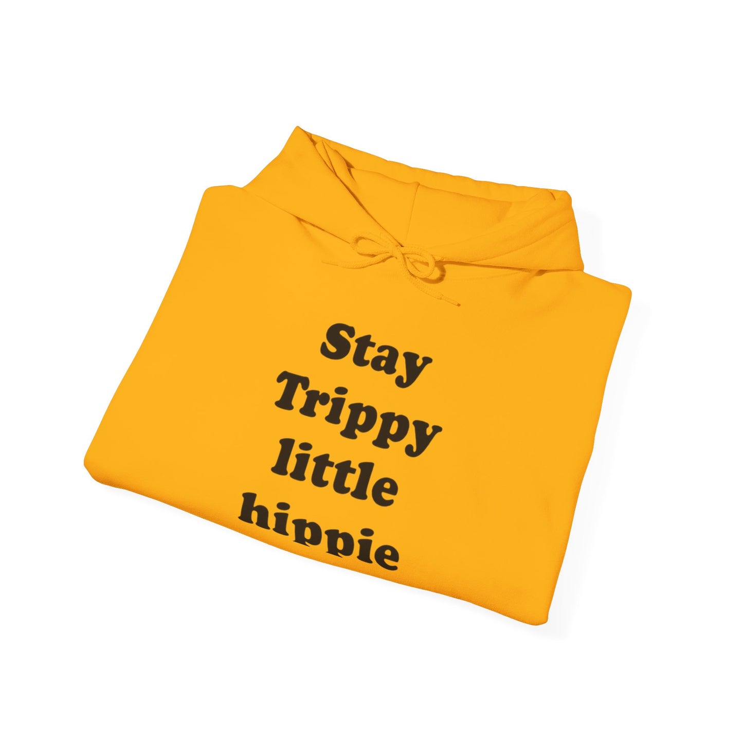 Stay Trippy Little Hippy Retro  Graphic Hoodie Heavy Blend™ Hooded Sweatshirt