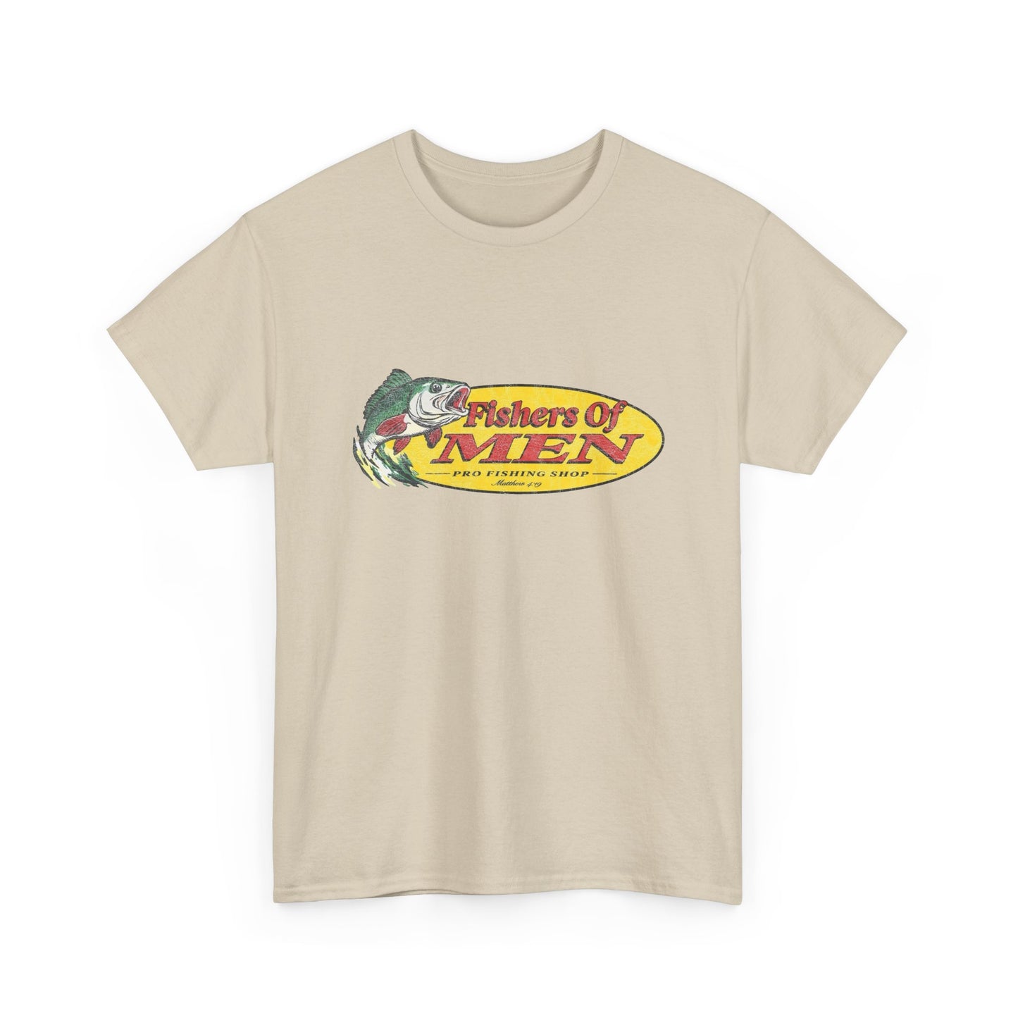 Fishers Of Men Graphic T Shirt NEW Vintage Unisex Heavy Cotton Tee