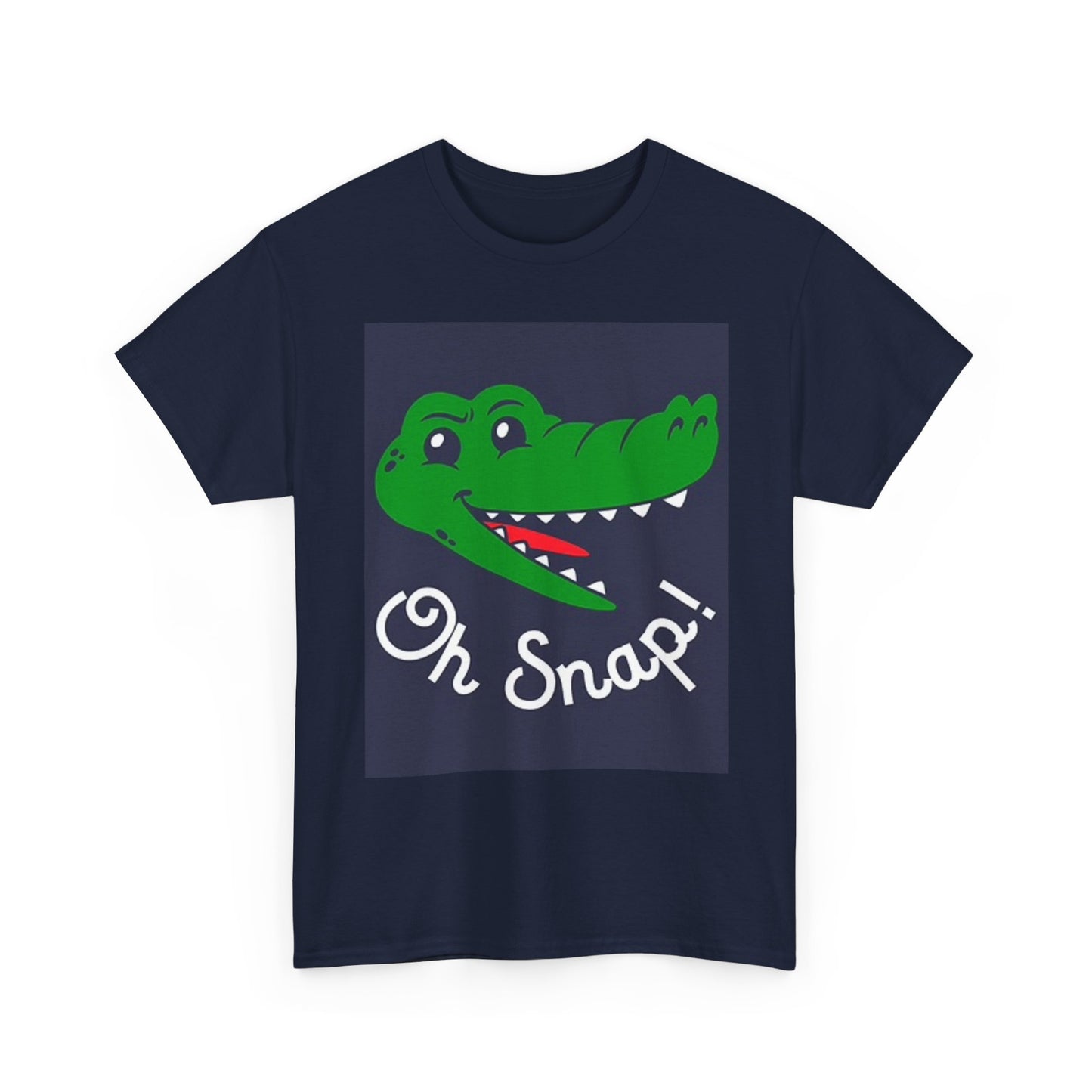 Oh Snap Alligator Funny T Shirt BRAND NEW Apparel Unisex Graphic Tee USA