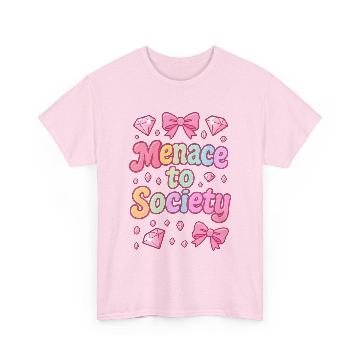 Menace To Society Funny Cute Women's Graphic T Shirt NEW ADULT