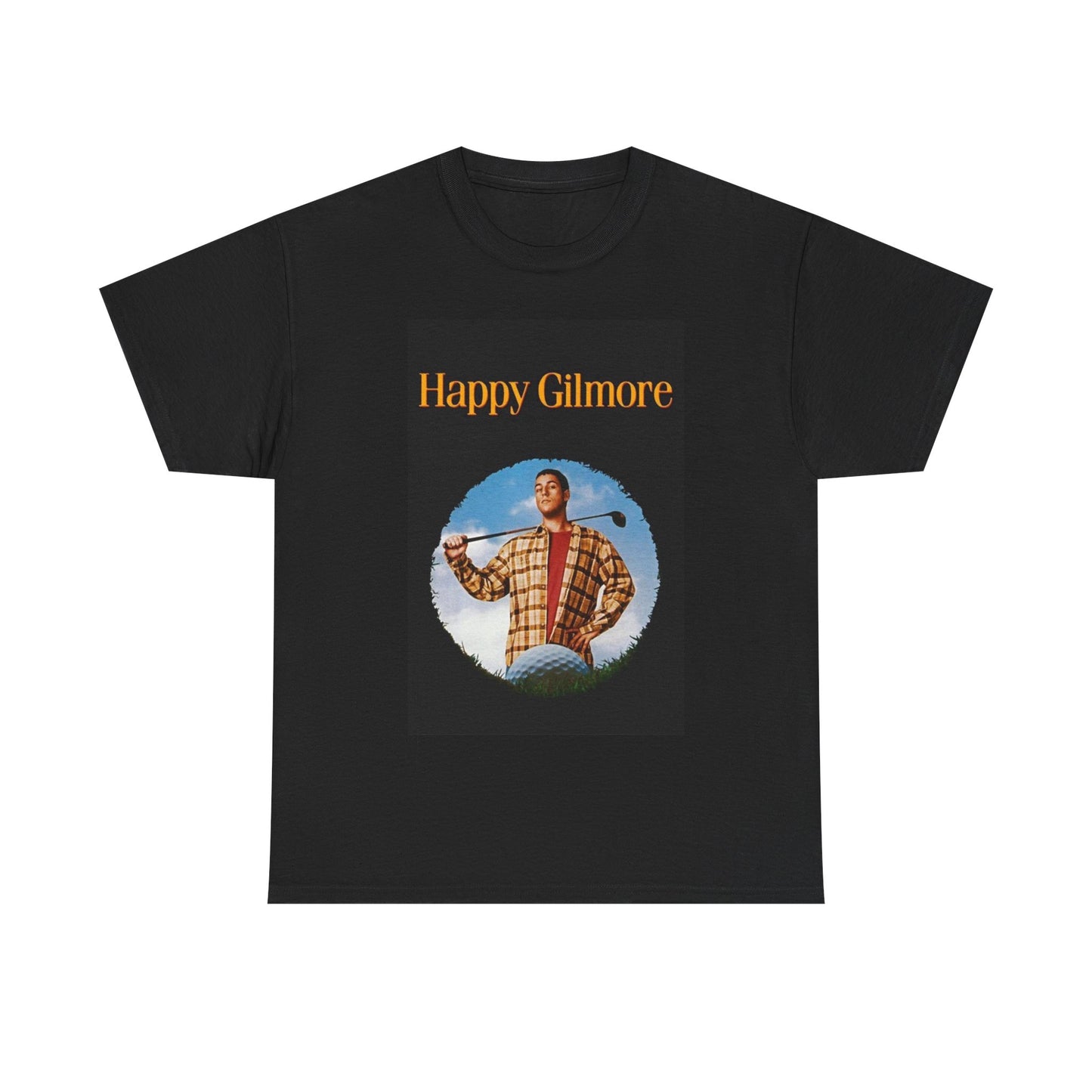 Happy Gilmore T-shirt vintage Adam Sandler golf retro comedy Unisex Heavy Cotton