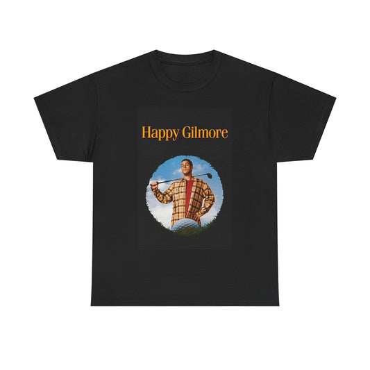 Happy Gilmore T-shirt vintage Adam Sandler golf retro comedy Unisex Heavy Cotton