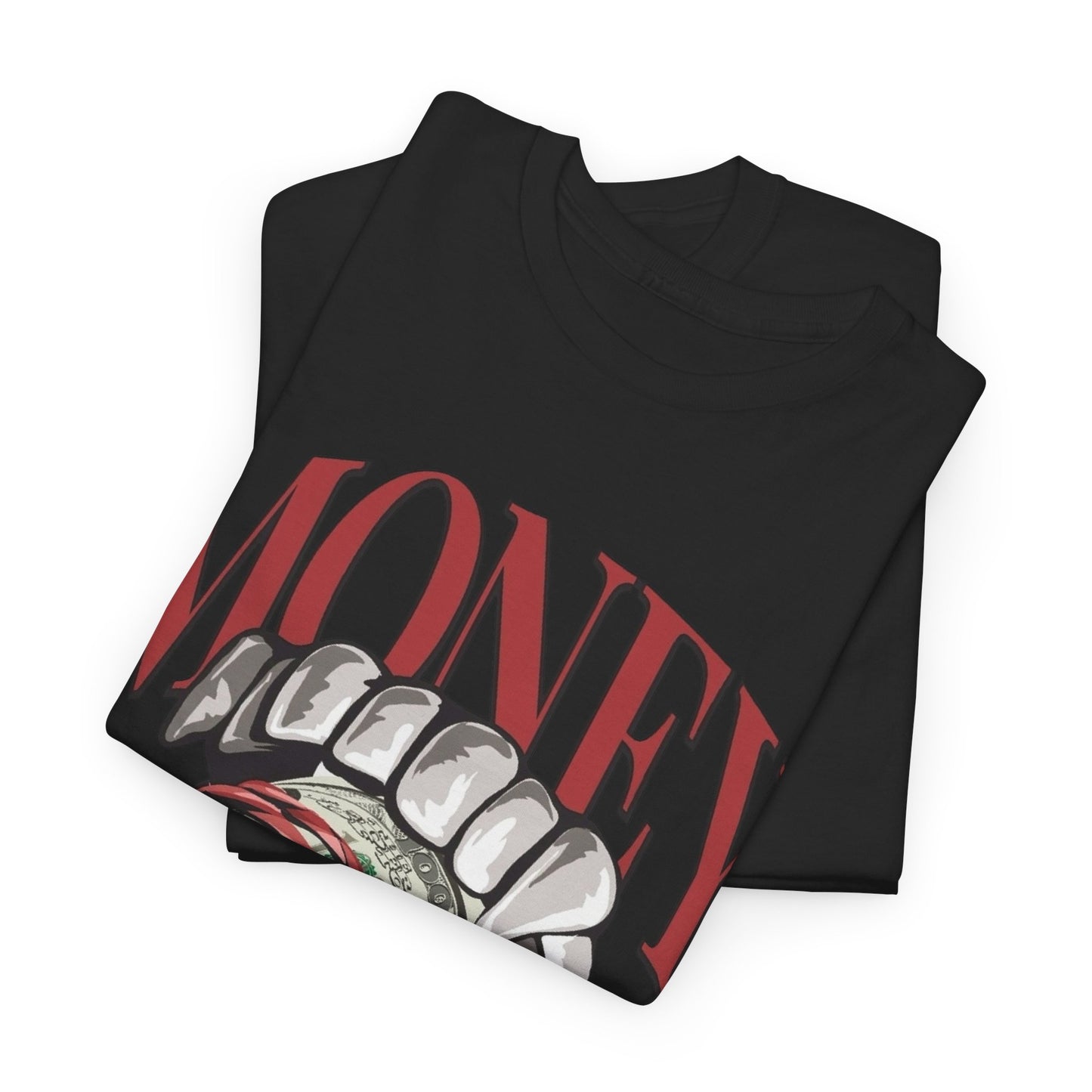 Money Grill Retro Street Wear Graphic T Shirt Unisex Heavy Cotton Tee
