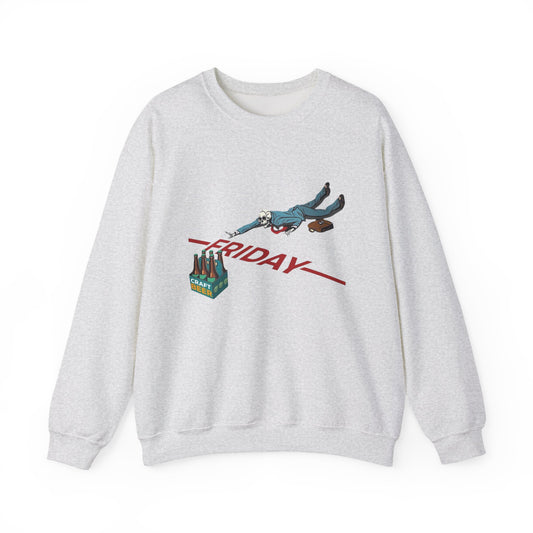 Friday Beers Funny Sweater NEW Unisex Heavy Blend™ Crewneck Sweatshirt