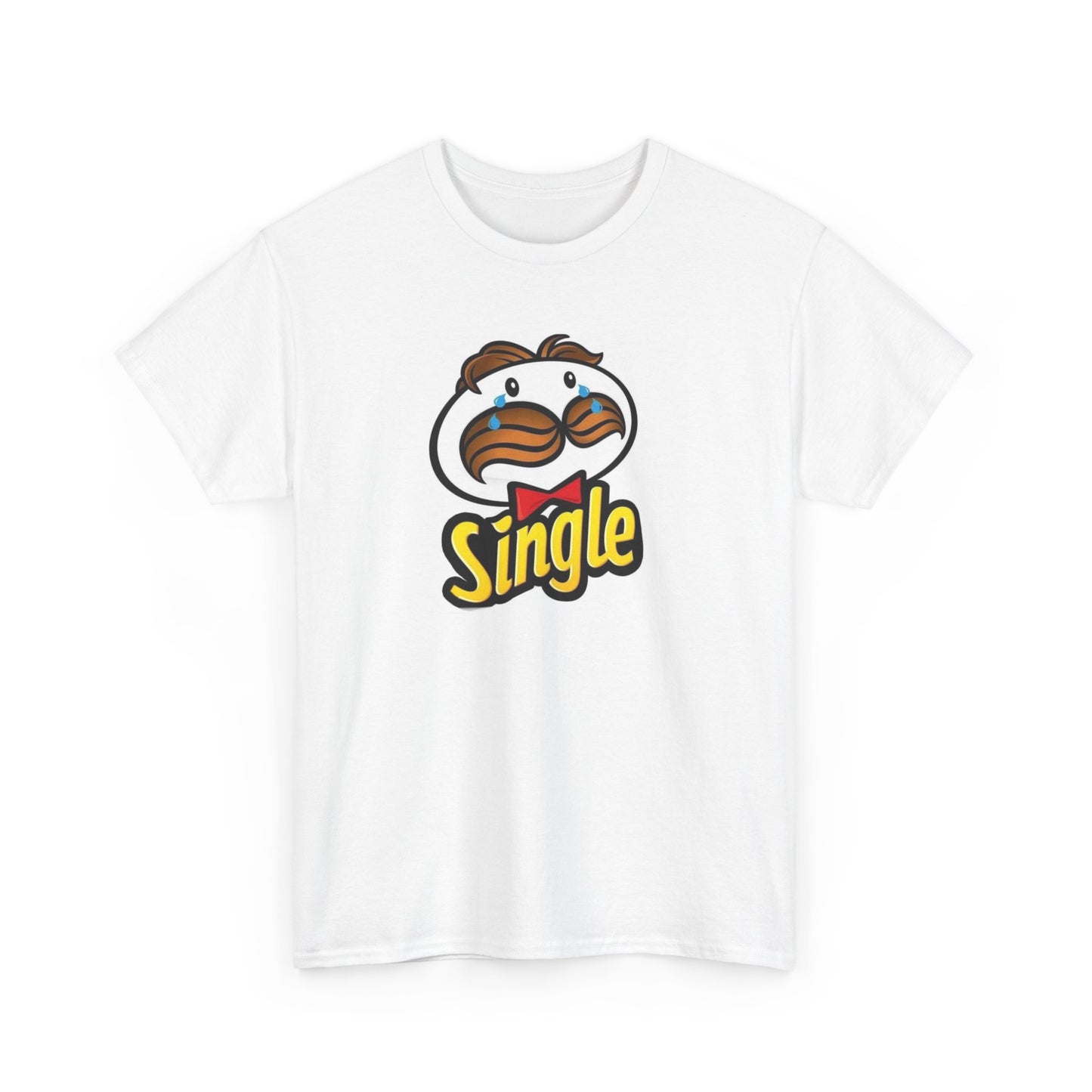 Single Like A Pringle Funny Graphic T Shirt NEW Cotton Tee Gift