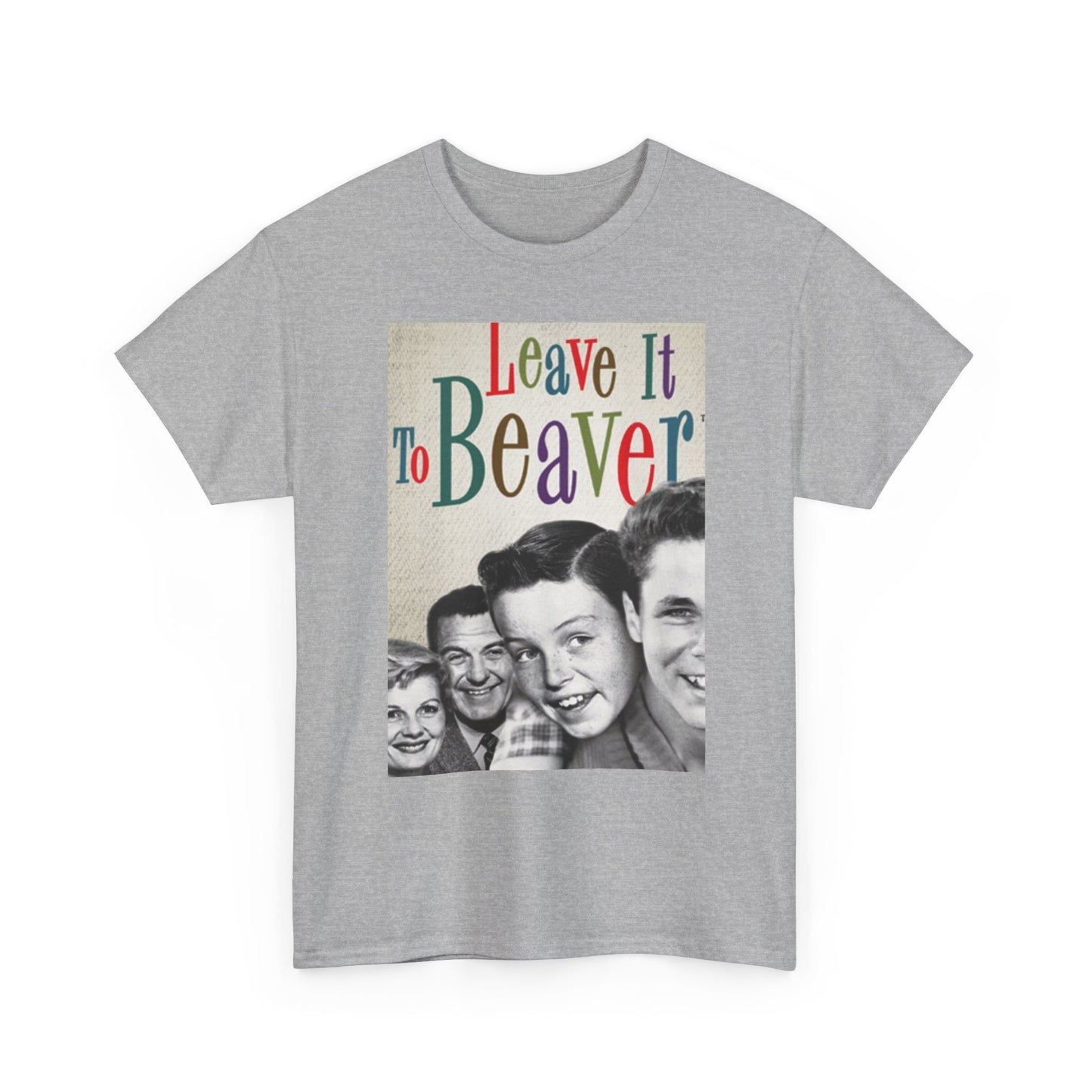 Leave It To Beaver Graphic T Shirt Vintage Unisex Heavy Cotton Tee