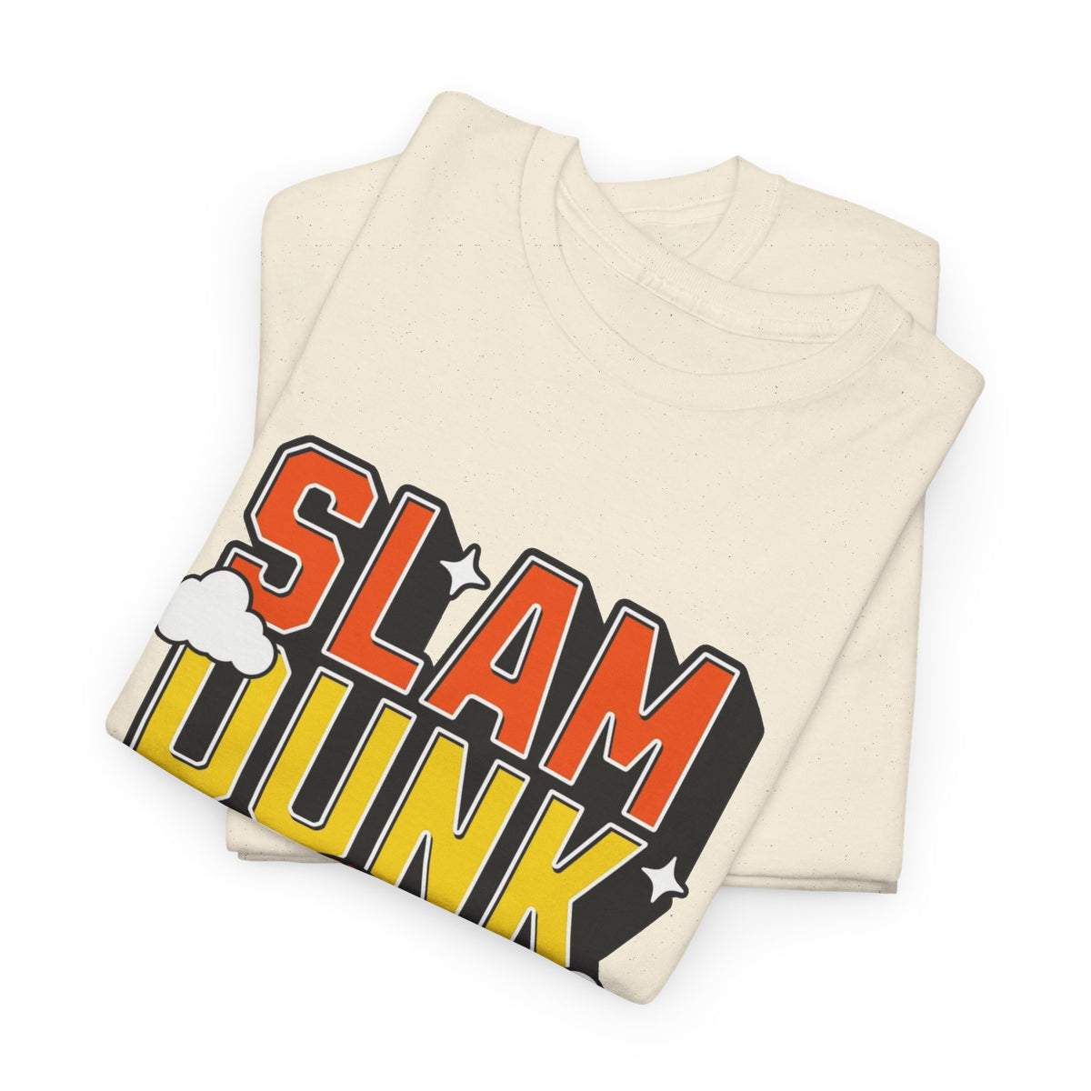 Slam Dunk Graphic T Shirt Men's Retro Heavy Cotton Tee