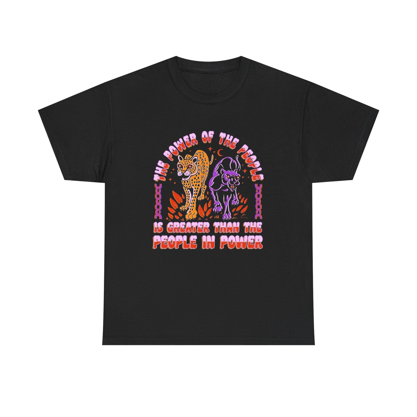 The Power Of The People Graphic T Shirt Unisex Heavy Cotton Tee