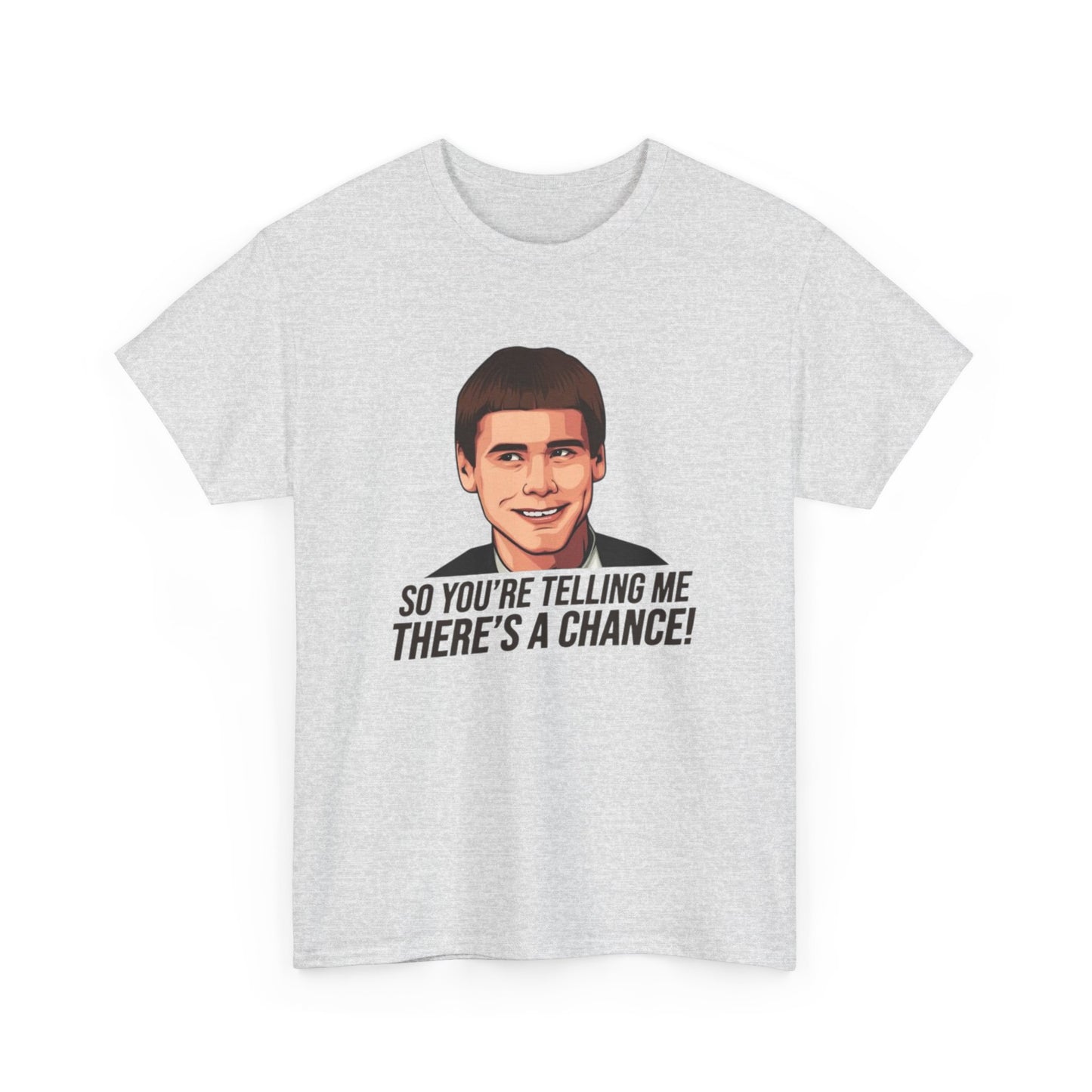 Dumb And Dumber Funny Graphic T-Shirt Unisex Heavy Cotton Tee Gift NEW