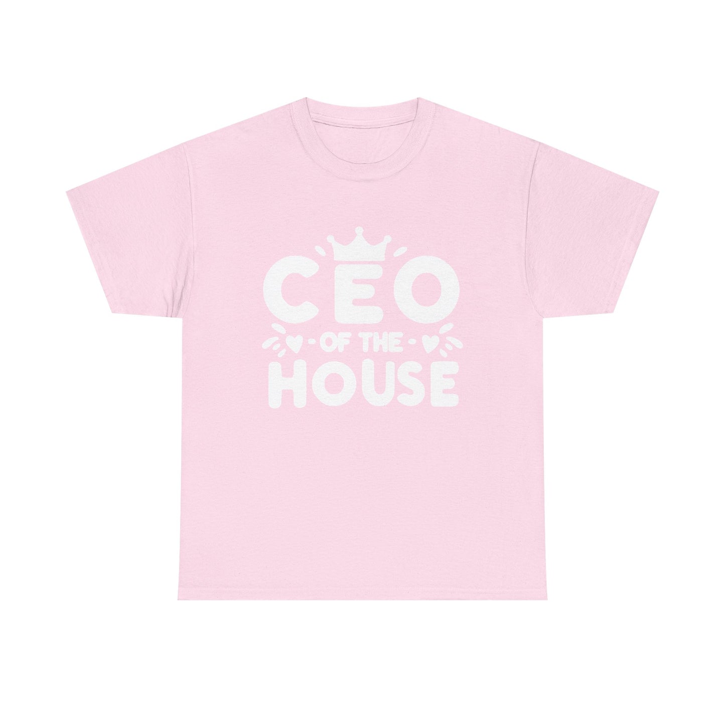 CEO Of This House T Shirt Funny graphic Jokes Unisex Heavy Cotton Tee