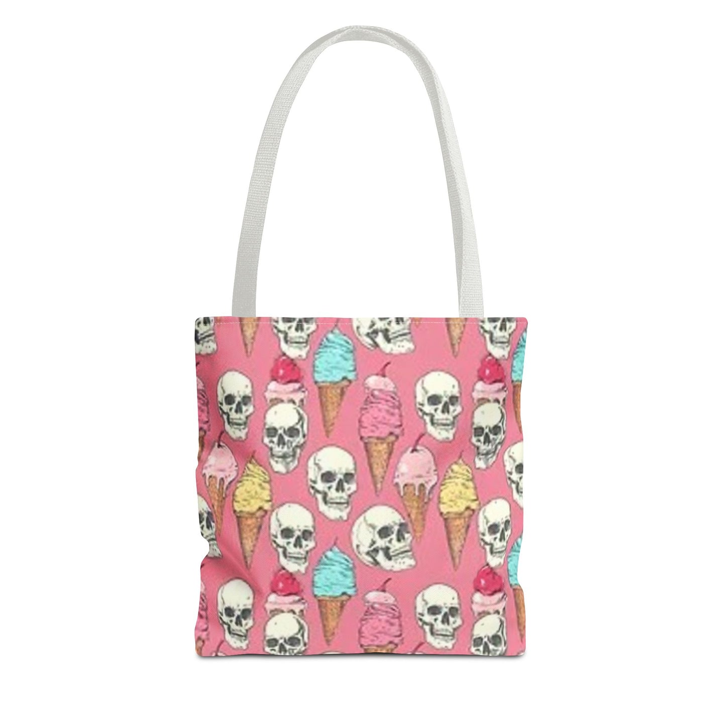 Ice Cream Checkered All Over Print BRAND NEW Purse Pocketbook - Travel Tote Bag