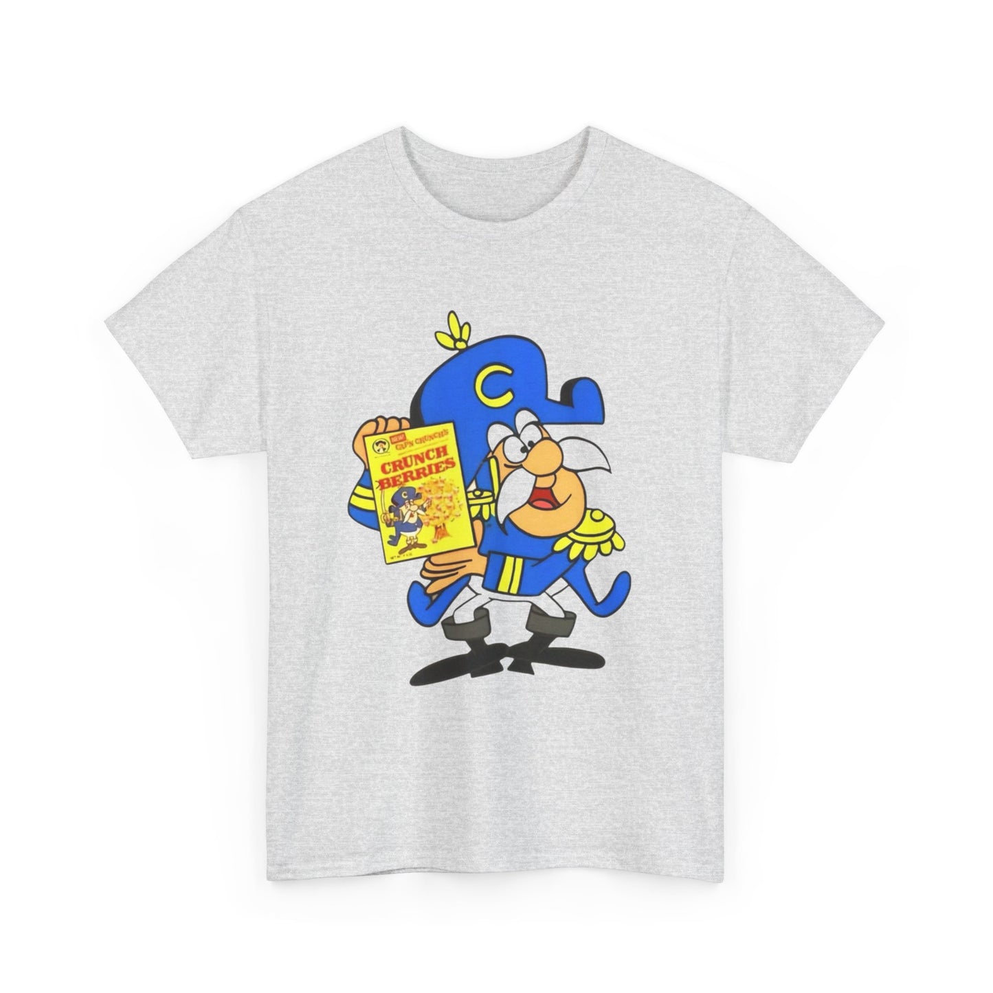 Captain Crunch Vintage Cereal Graphic T Shirt S-5XL NEW Unisex Heavy Cotton Tee