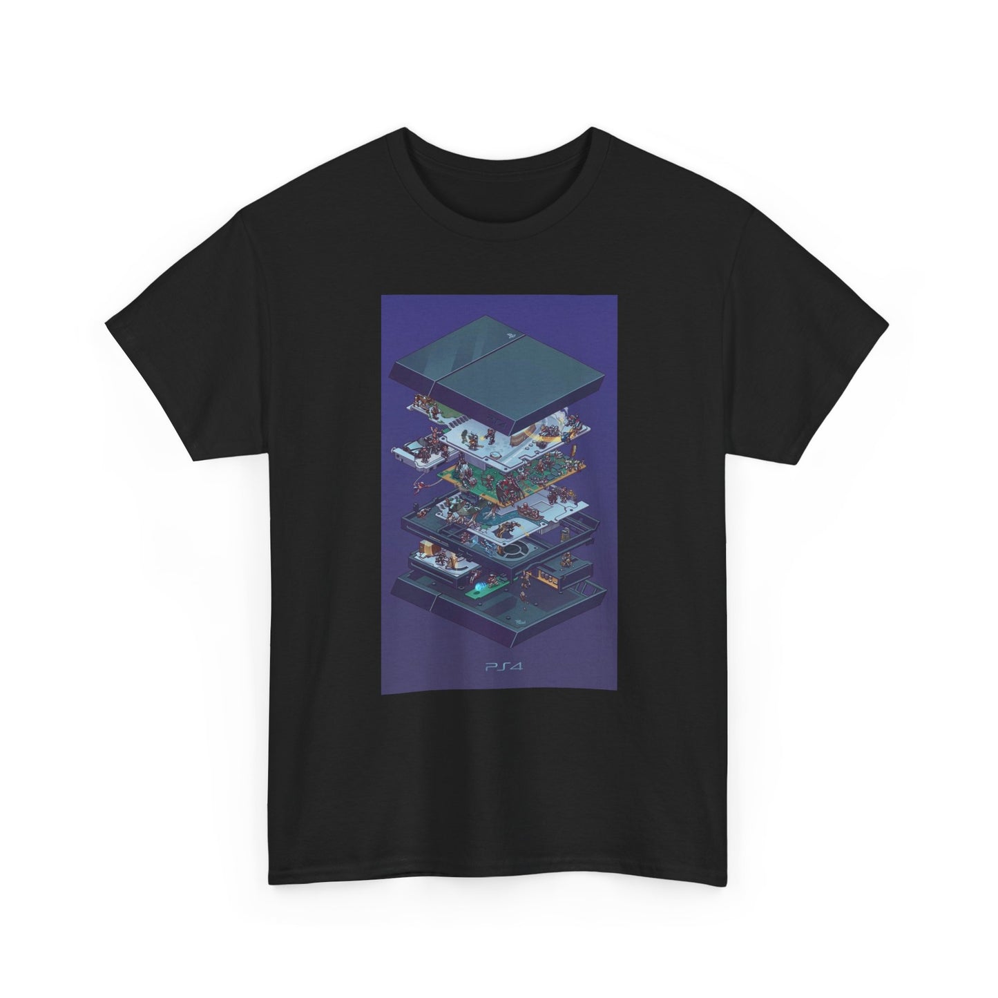 N64 Playstation Tshirt Open Console Ps1 Retro Gaming Unisex Heavy Cotton Tee Ps4
