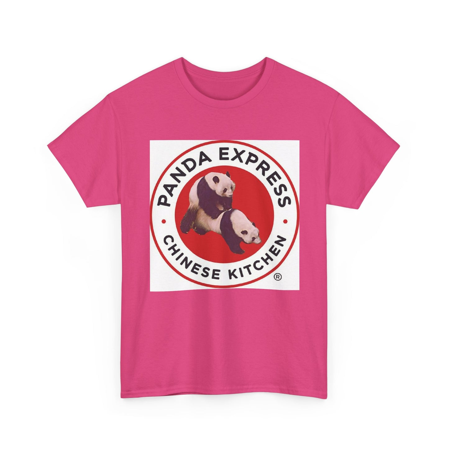 Panda Express Chinese food funny graphic food truck Unisex Heavy Cotton Tee