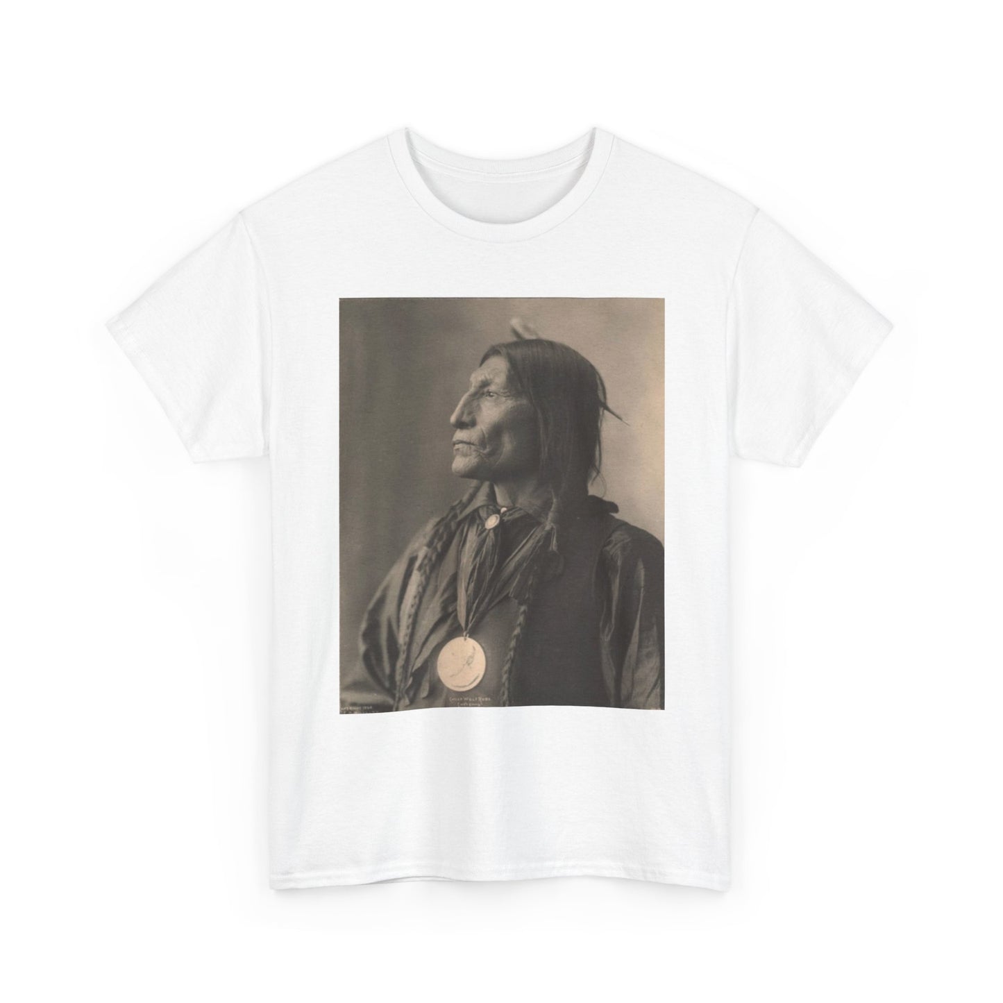 Native American Vintage T Shirt Graphic Men's Heavy Cotton Tee