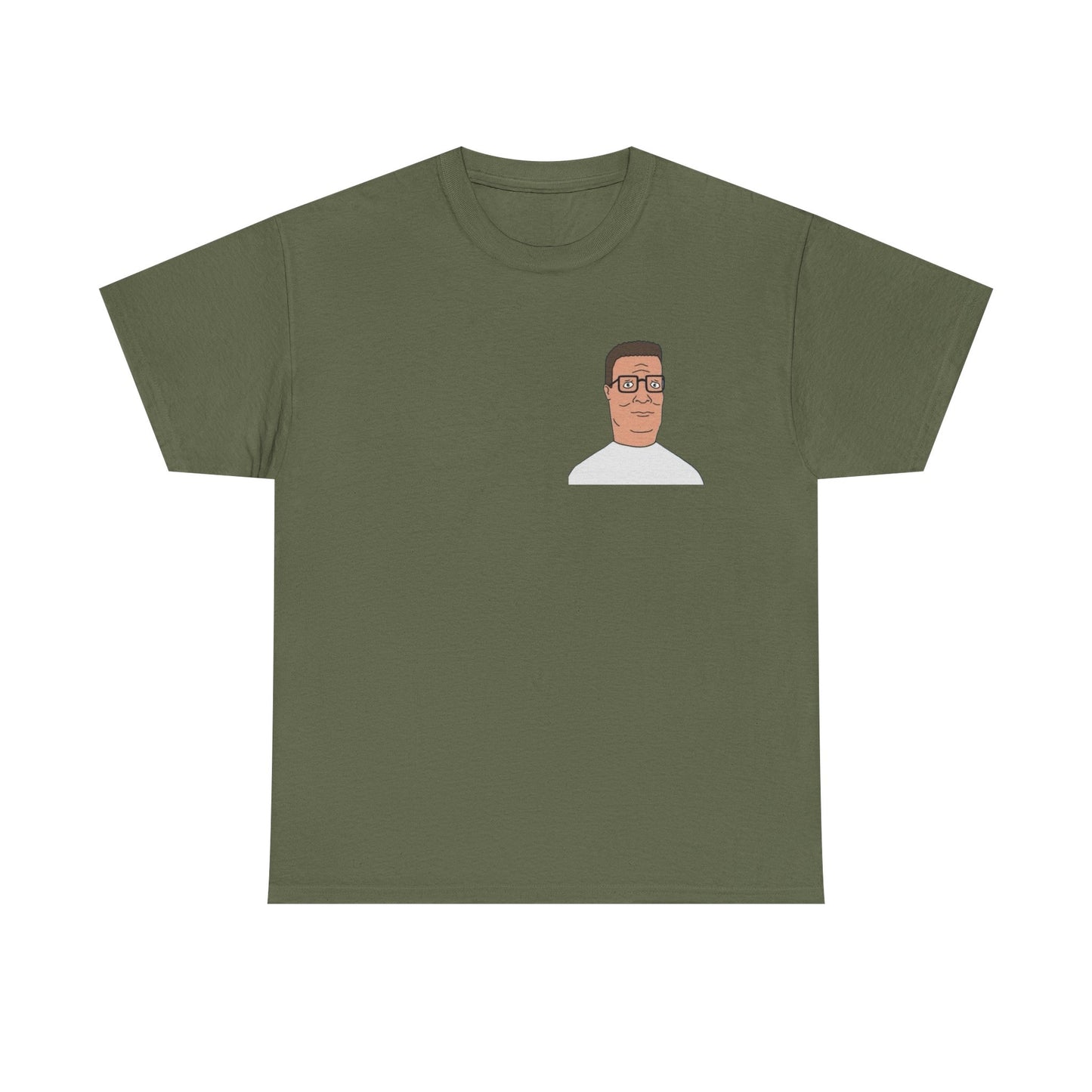 Hank Hill Funny Graphic T-Shirt Comfy Cotton Tee Brand NEW