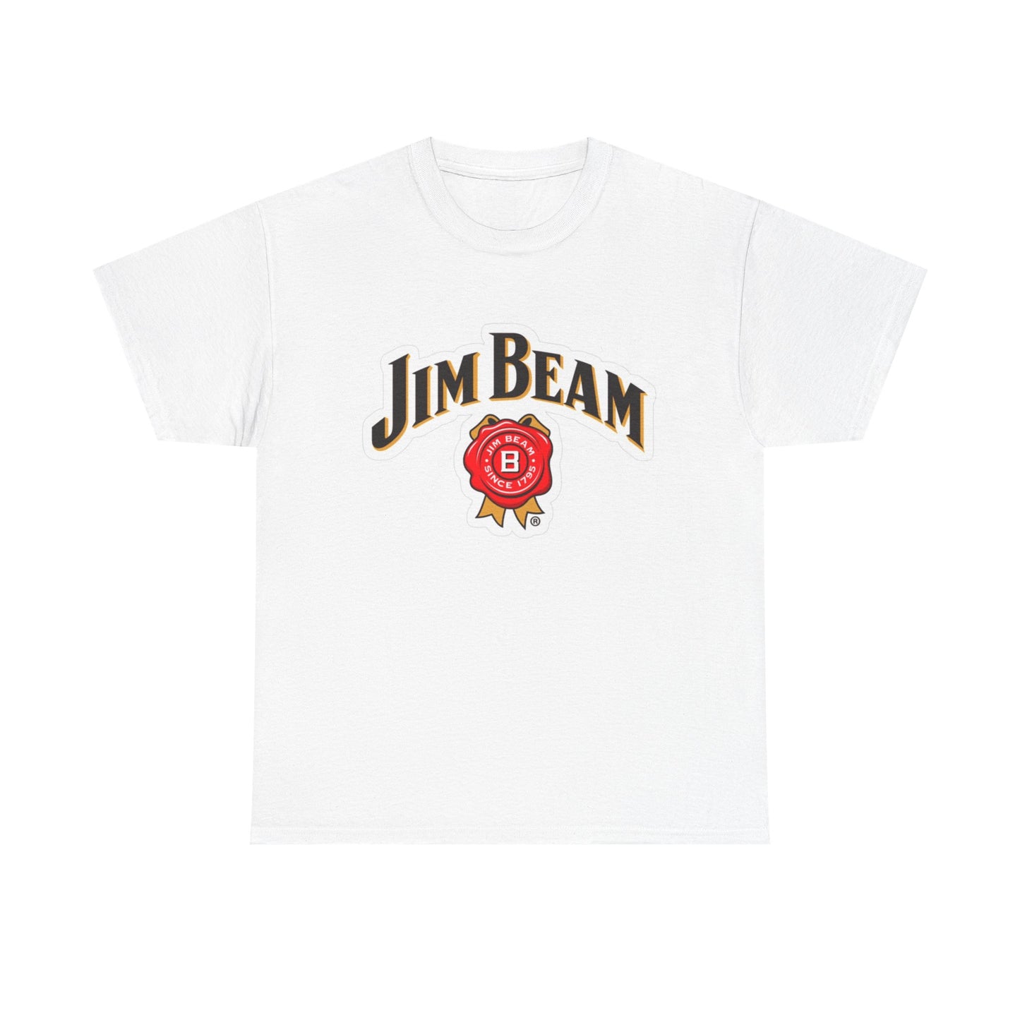 Jim Beam Graphic T Shirt Vintage Whiskey Alcohol Unisex Heavy Cotton Tee
