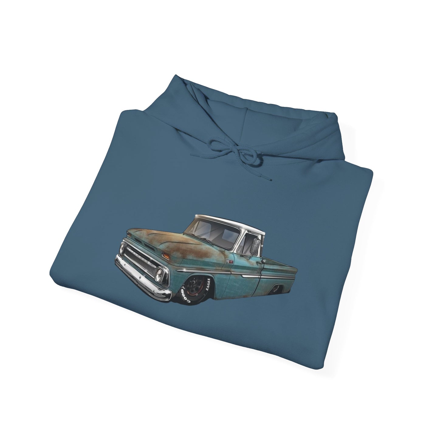 Chevrolet Truck Vintage Graphic Hoodie Unisex Heavy Blend™ Hooded Sweatshirt