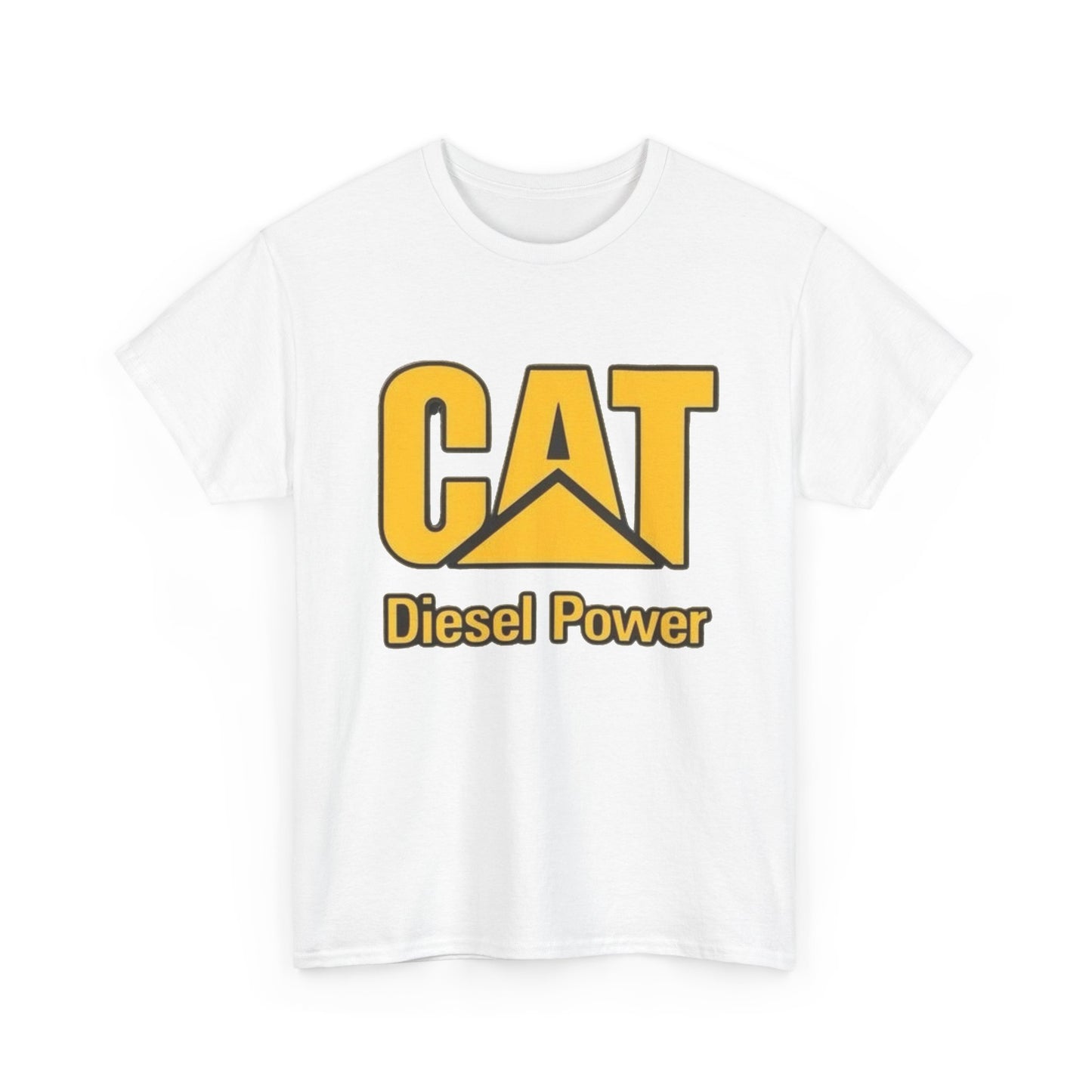 CAT Diesel Power Equipment Graphic T Shirt Unisex Heavy Cotton Tee NEW