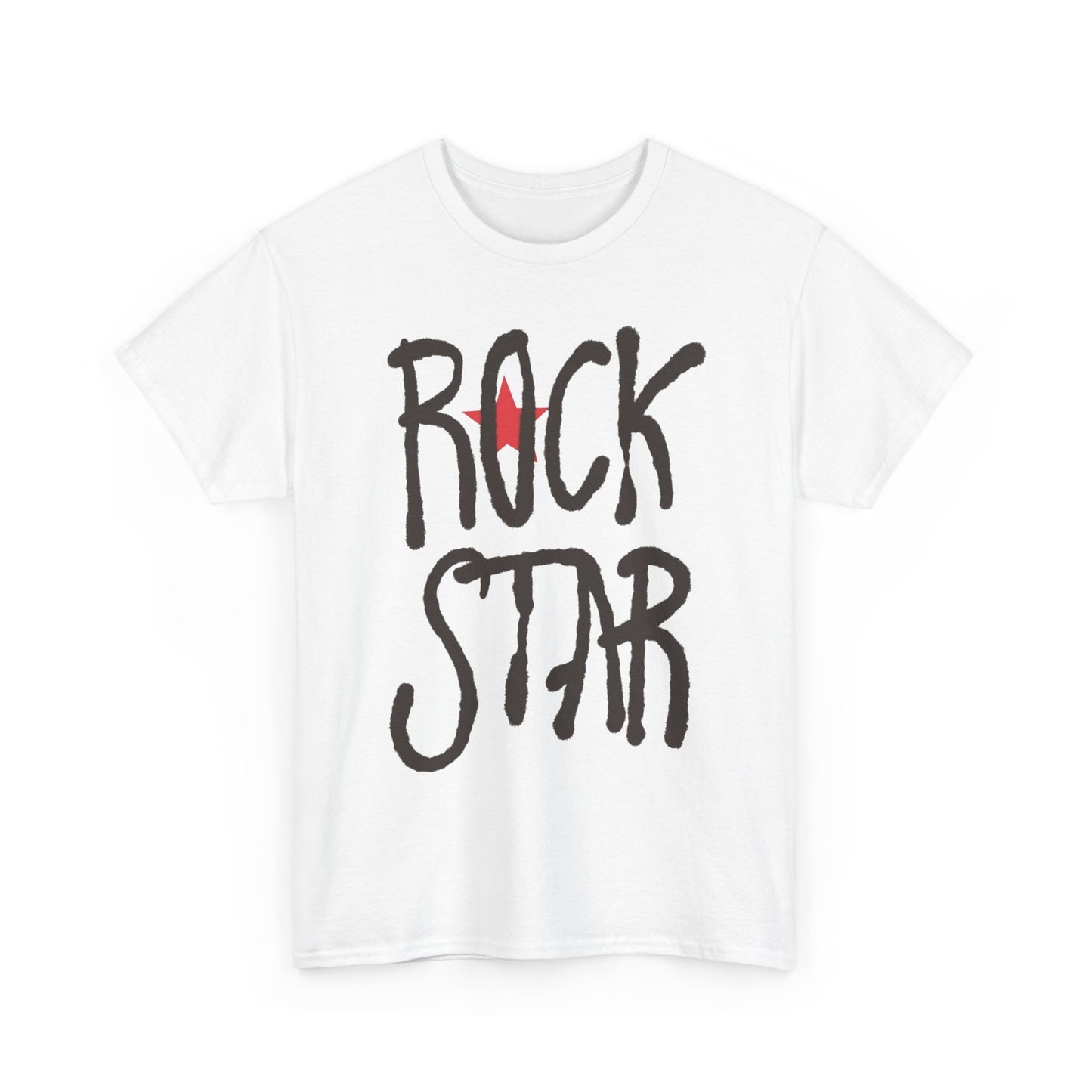 Rockstar Retro Graphic T Shirt NEW Adult Unisex Heavy Cotton Tee