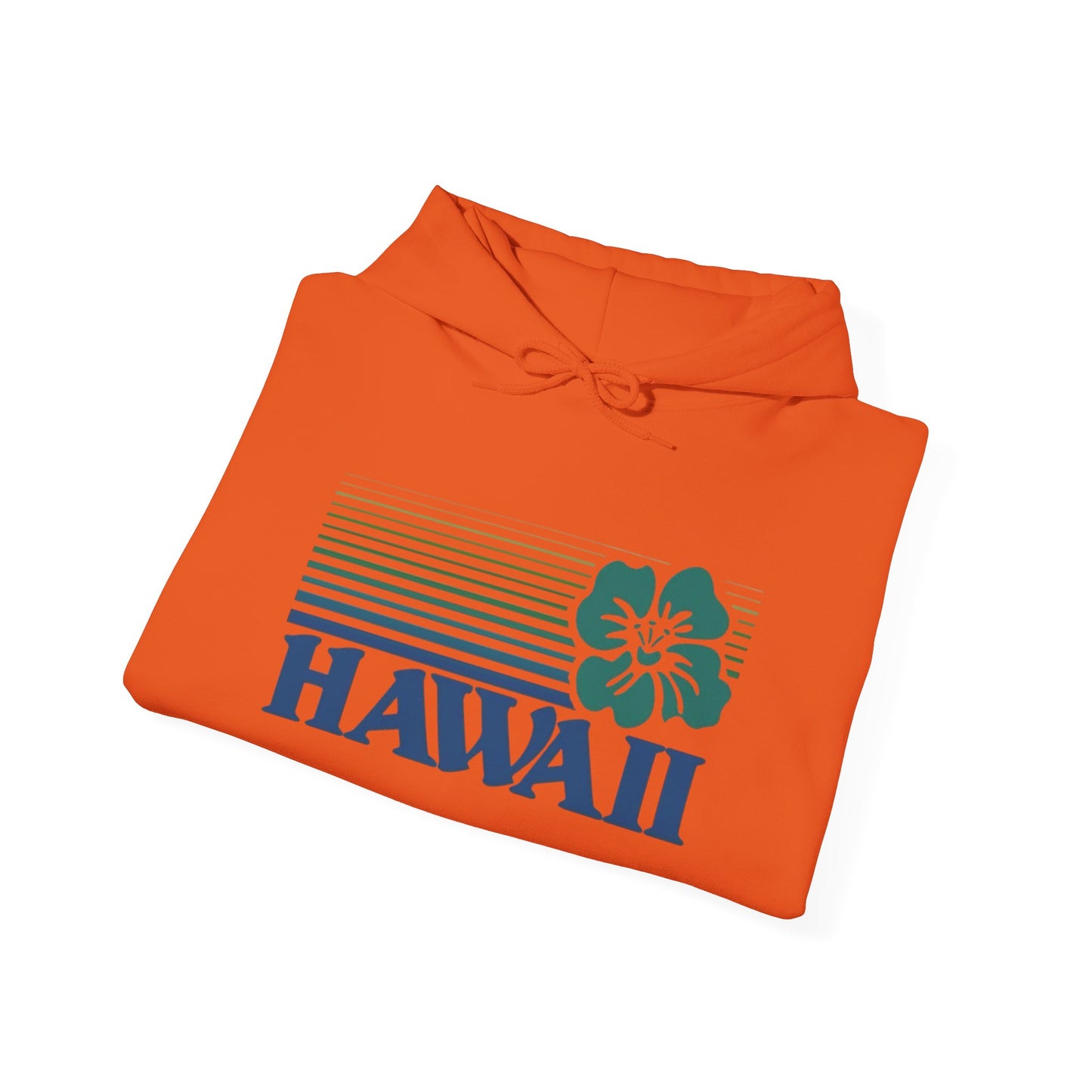 Hawaii Surfing Graphic Hoodie Unisex Heavy Blend™ Hooded Sweatshirt