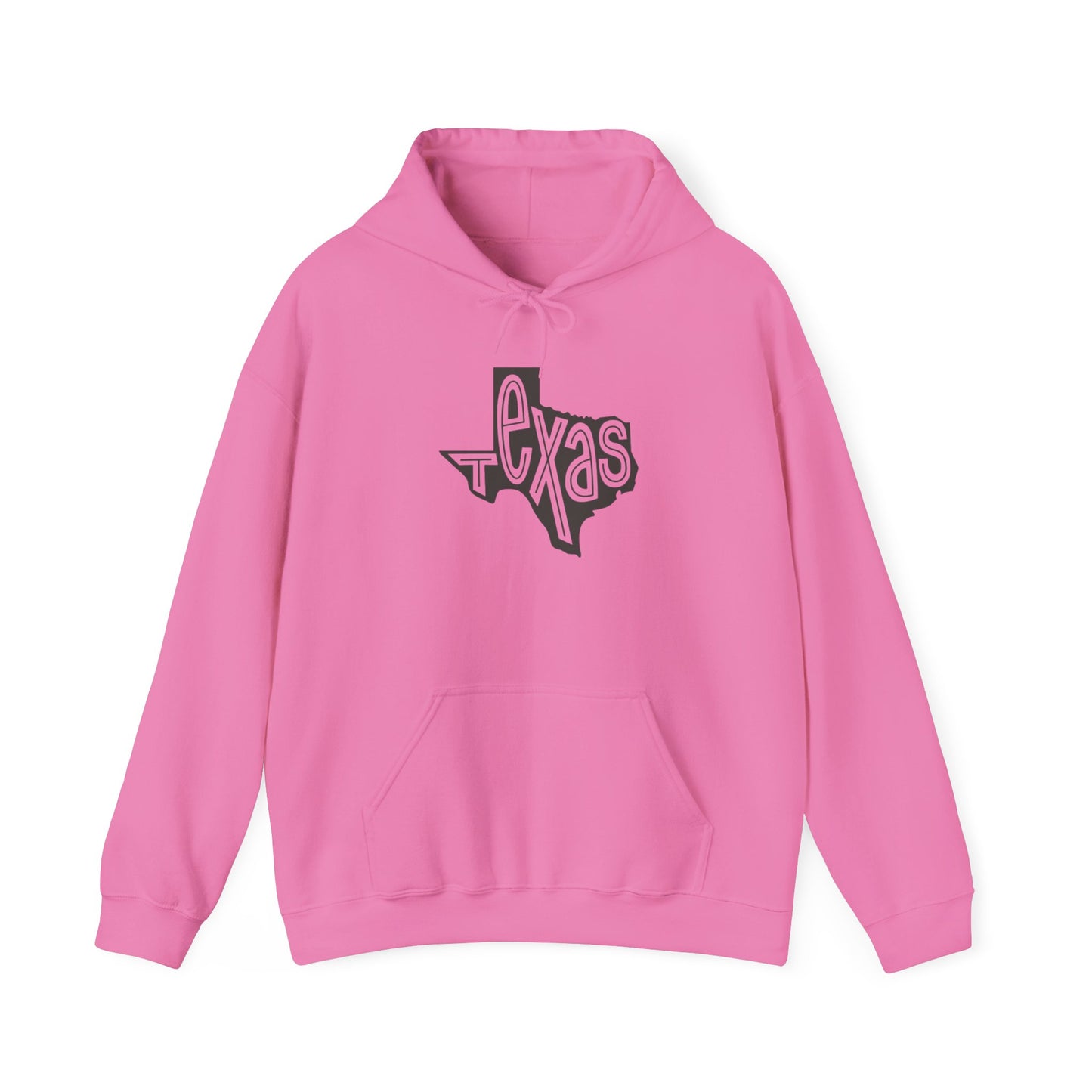 State Of Texas Graphic Hoodie Longhorns Unisex Heavy Blend™ Hooded Sweatshirt