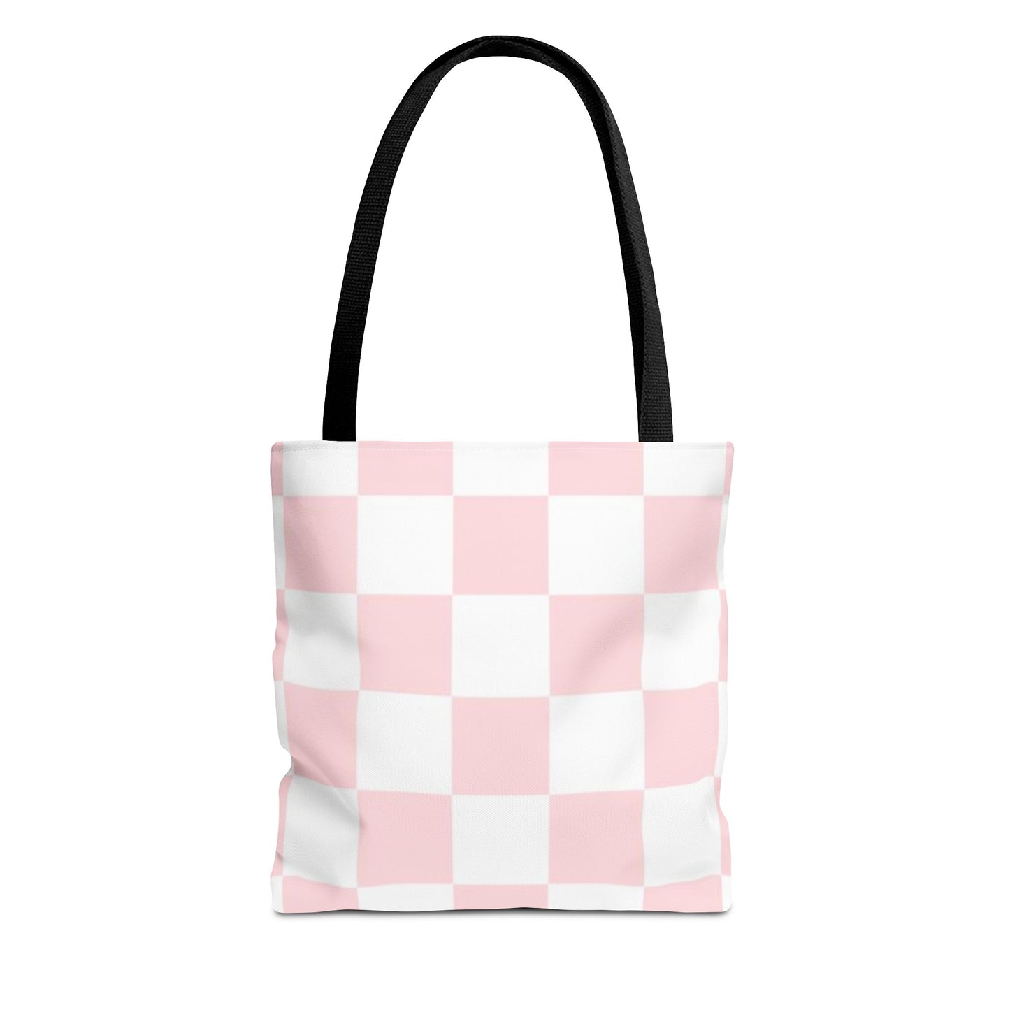 Pink And White Brand New Tote Bag (AOP)