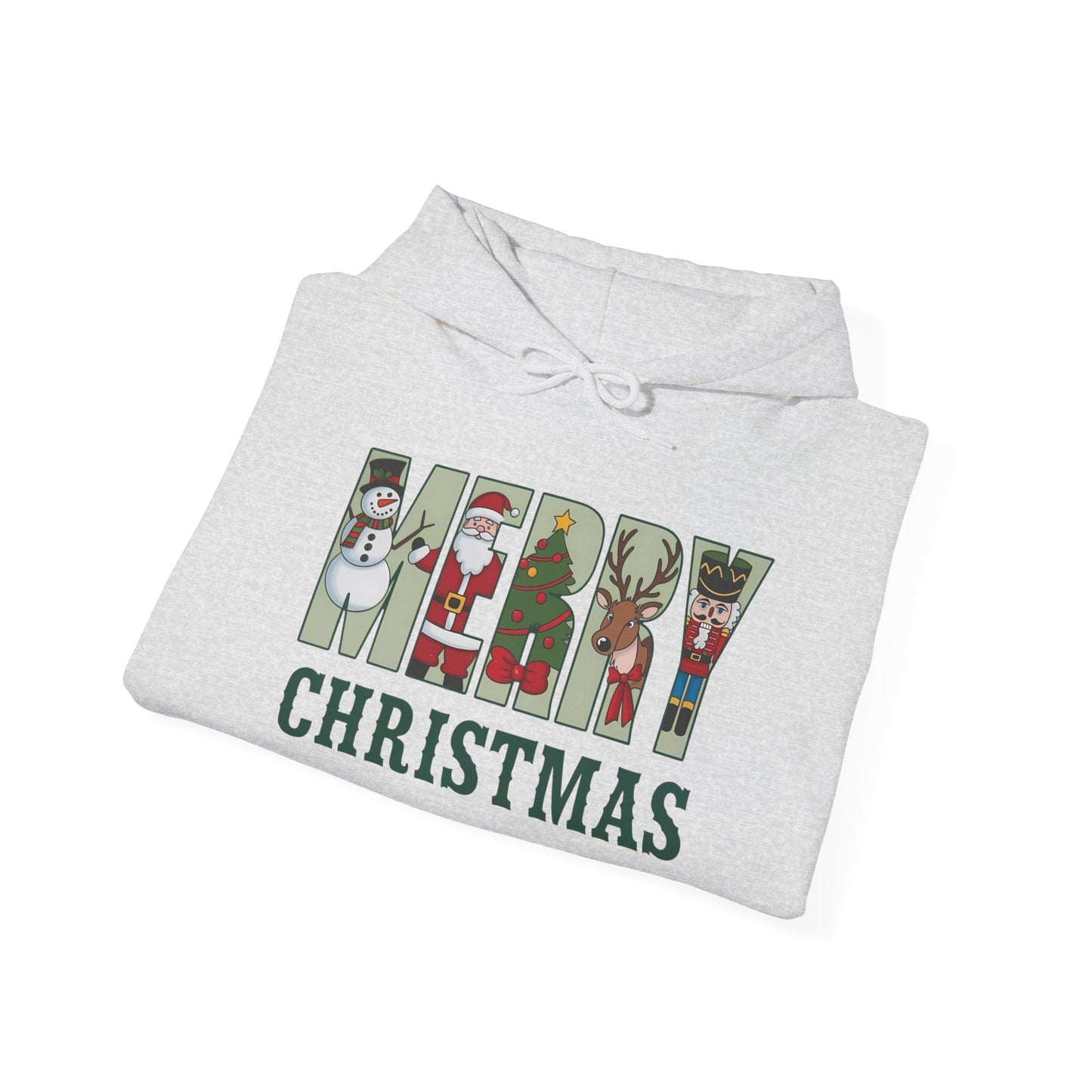 Merry Christmas Holiday's Graphic Hoodie Unisex Heavy Blend™ Hooded Sweatshirt