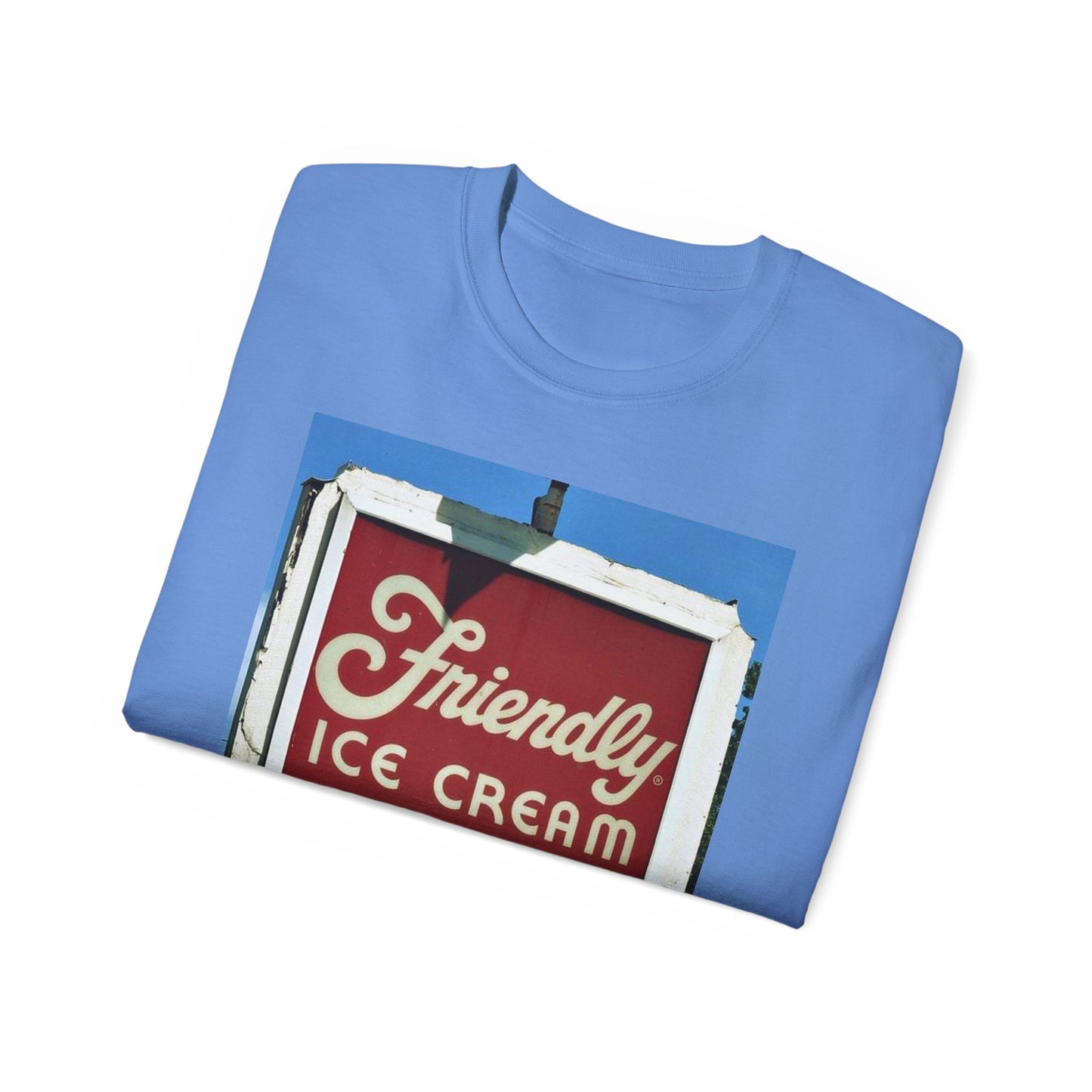 Friendlys ice cream T-shirt vintage New England restaurant chef Ultra Cotton Tee