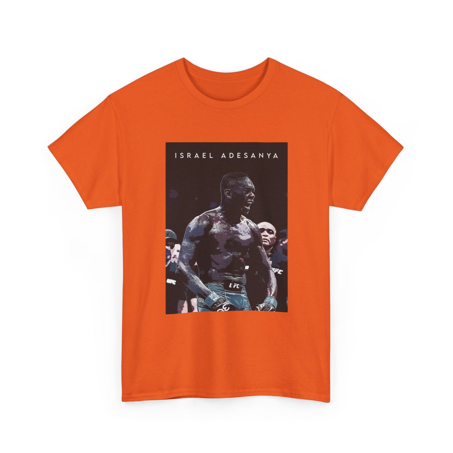 Israel Adesanya Tshirt Poster MMA UFC Merch Champ Graphic Unisex Heavy Cotton