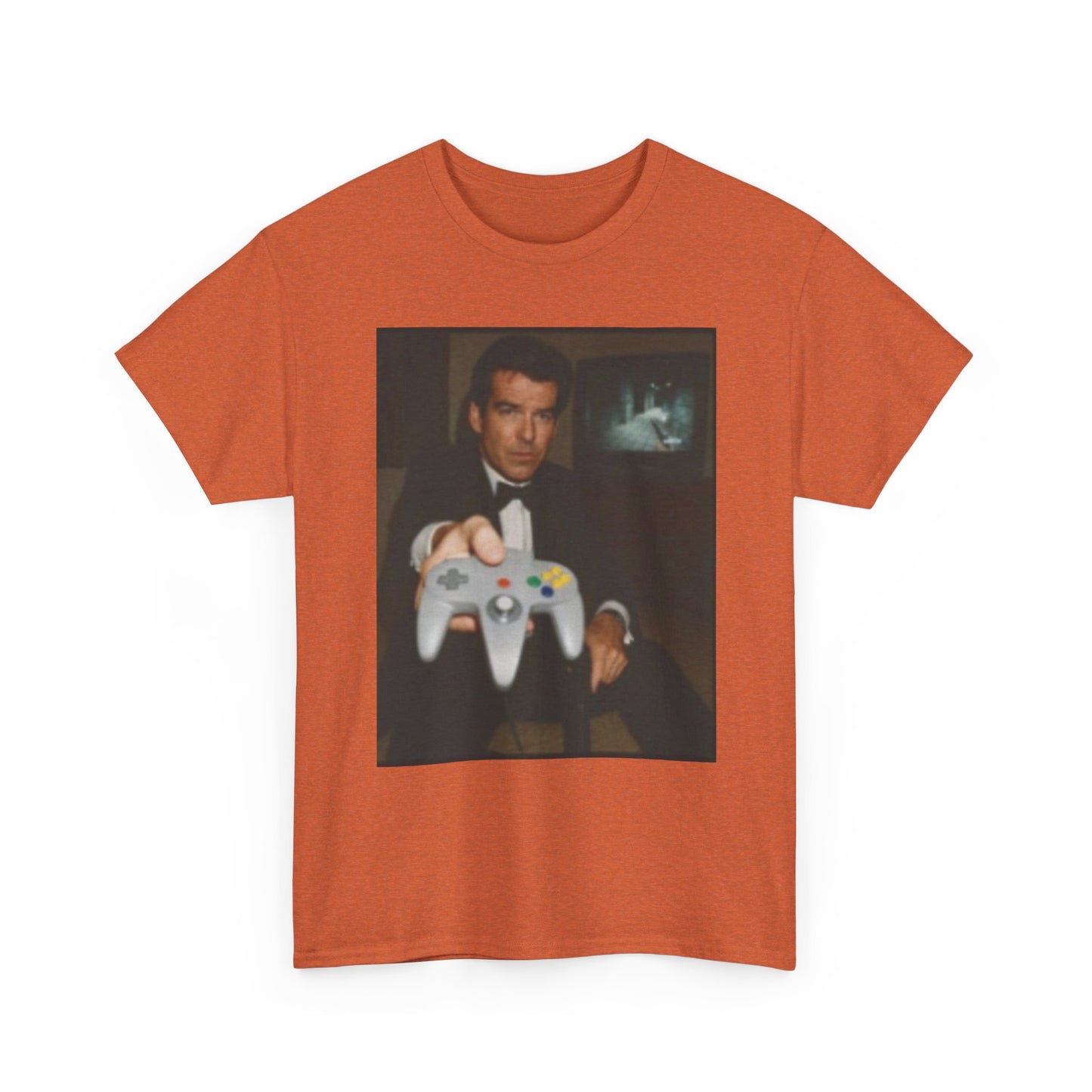 James Bond Golden eye Vintage Graphic T Shirt Unisex Heavy Cotton Tee Gaming 90s