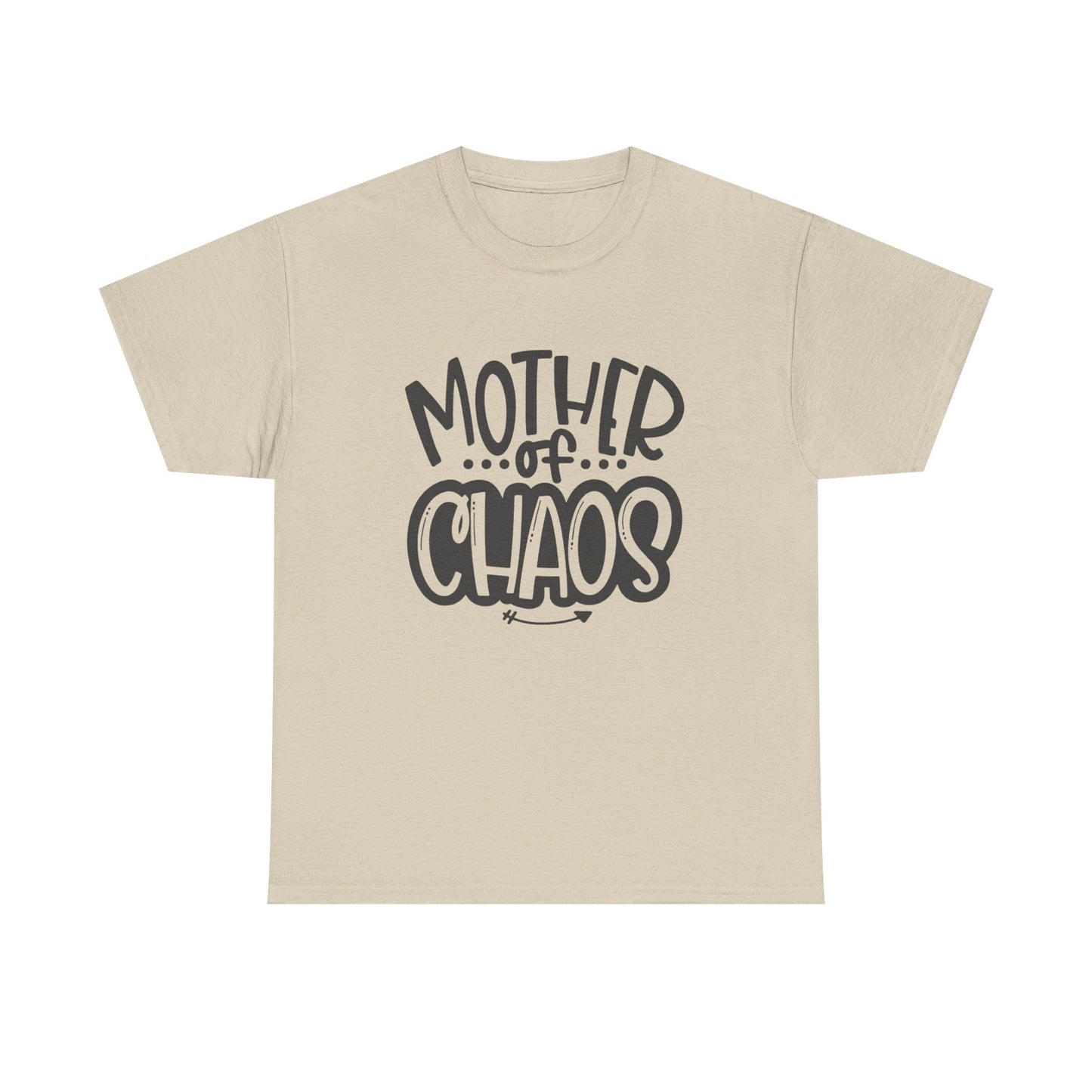 Mother Of Chaos Funny Graphic T Shirt Unisex Heavy Cotton Tee