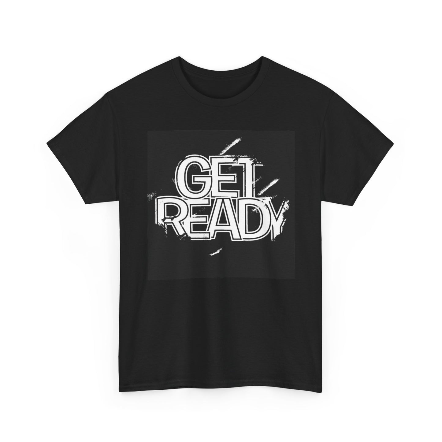 Get Ready T Shirt Graphic Unisex Heavy Cotton Tee