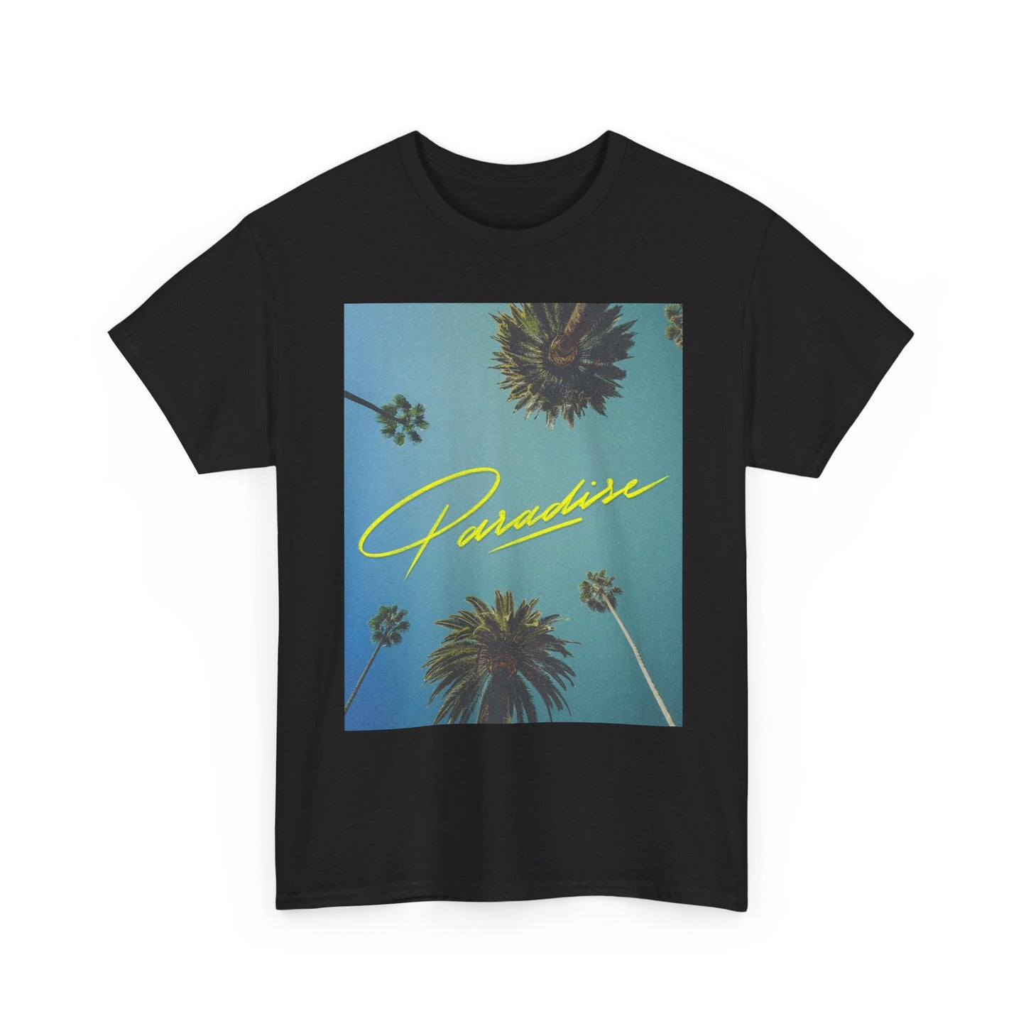Paradise Graphic T Shirt NEW Adult Unisex Heavy Cotton Tee