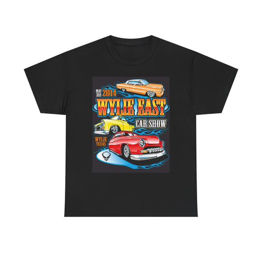 Retro Muscle Car Show Cruise In Graphic T Shirt Unisex Heavy Cotton Tee 7