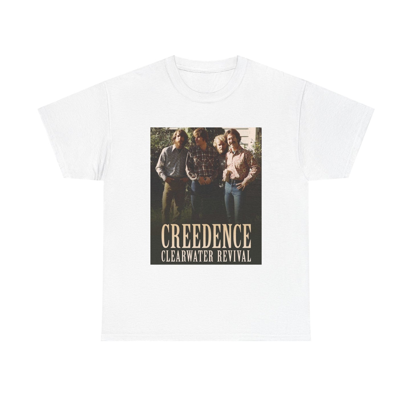 Creedence Clearwater Revival T-shirt vintage art Unisex Heavy Cotton Tee