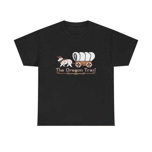 The Oregon Trail Graphic T Shirt NEW Unisex Heavy Cotton Tee